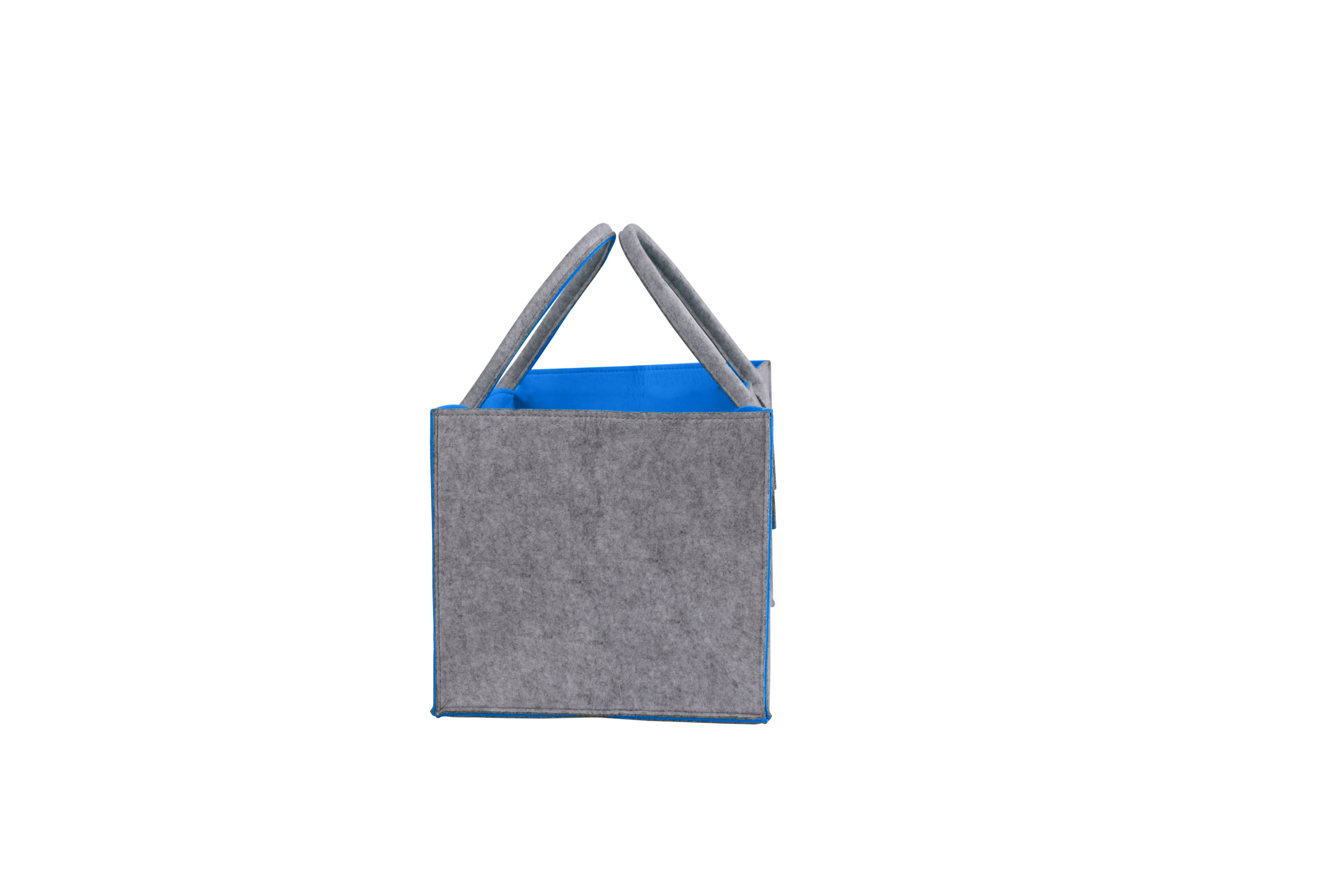 Kirin KULT Filz-Tasche Hochwertige Einkaufstasche, Strandtasche，Badetasche, Henkeltasche，Zeitungskorb, Filzkorb, Einkaufskorb, Kaminholztasche， Zeitungsständer auch für Garten Picknick Strand，vielseitige Tragetasche zur Spielzeug Aufbewahrung Handtasche