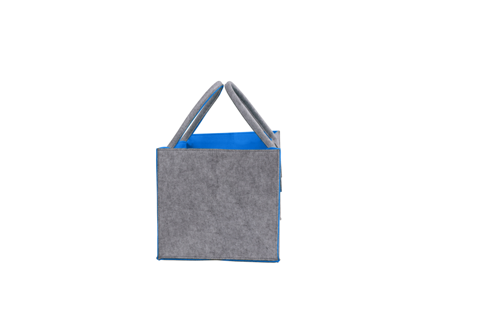 Kirin KULT Filz-Tasche Hochwertige Einkaufstasche, Strandtasche，Badetasche, Henkeltasche，Zeitungskorb, Filzkorb, Einkaufskorb, Kaminholztasche， Zeitungsständer auch für Garten Picknick Strand，vielseitige Tragetasche zur Spielzeug Aufbewahrung Handtasche