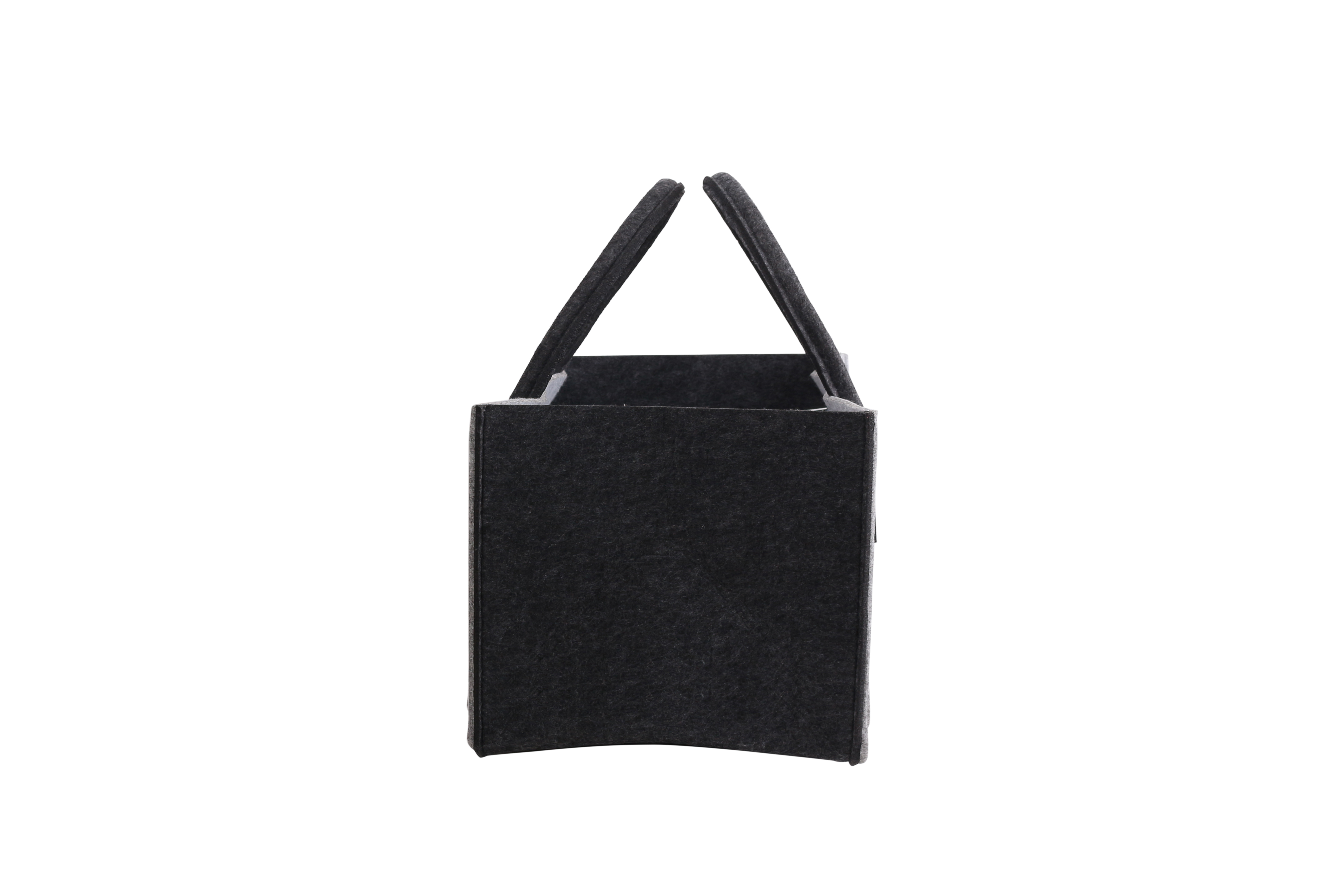 COCON KULT Filz-Tasche Hochwertige Einkaufstasche, Strandtasche，Badetasche, Henkeltasche，Zeitungskorb, Filzkorb, Einkaufskorb, Kaminholztasche， Zeitungsständer auch für Garten Picknick Strand，vielseitige Tragetasche zur Spielzeug Aufbewahrung Handtasche