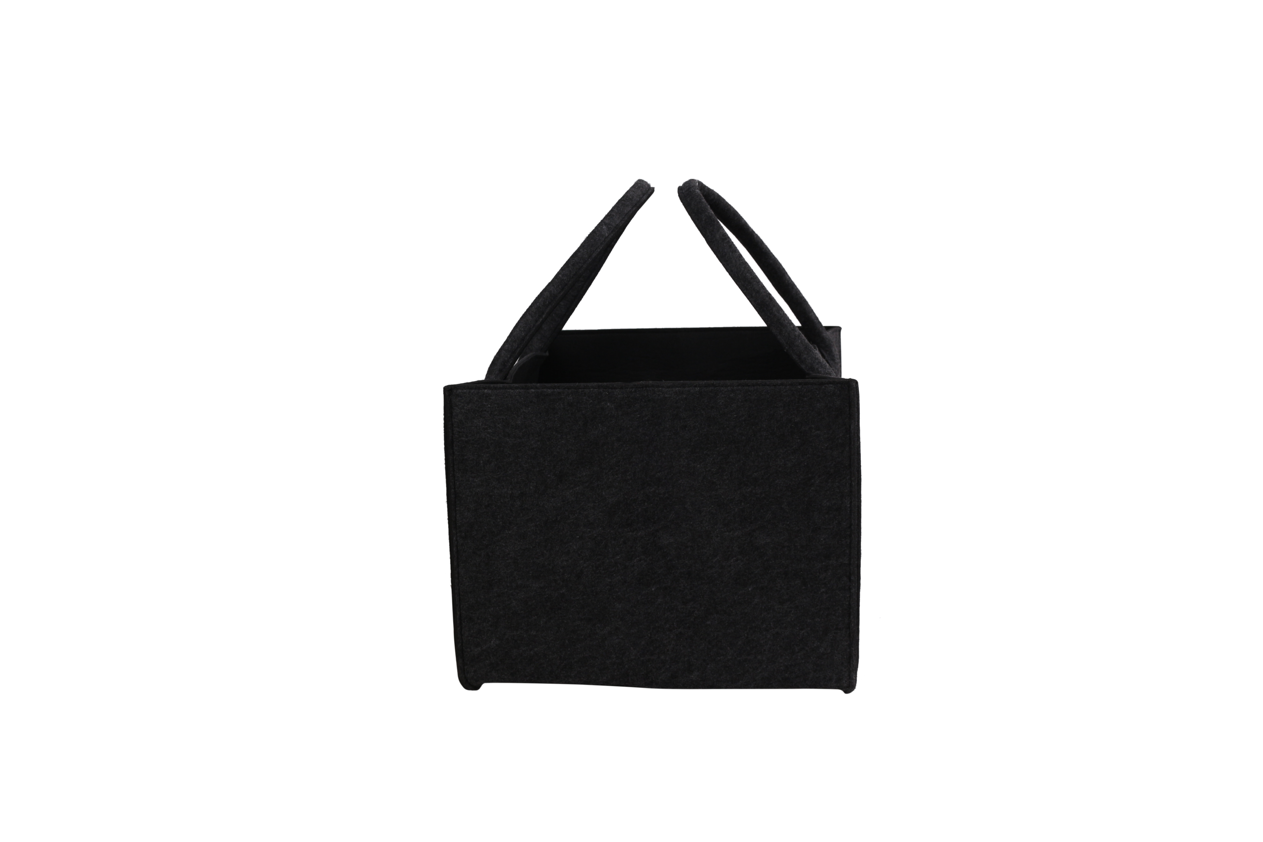 COCON KULT Filz-Tasche Hochwertige Einkaufstasche, Strandtasche，Badetasche, Henkeltasche，Zeitungskorb, Filzkorb, Einkaufskorb, Kaminholztasche， Zeitungsständer auch für Garten Picknick Strand，vielseitige Tragetasche zur Spielzeug Aufbewahrung Handtasche
