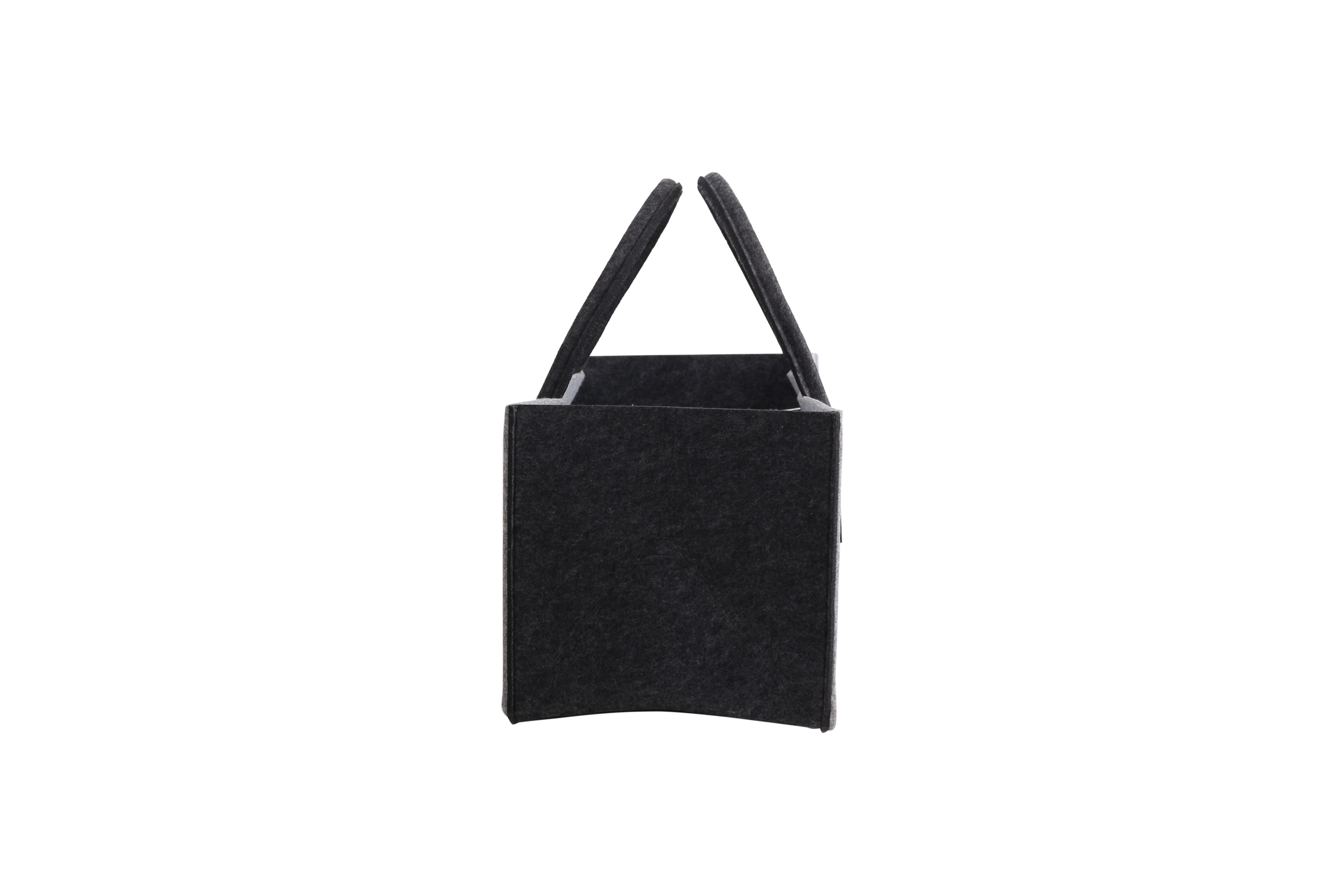 COCON KULT Filz-Tasche Hochwertige Einkaufstasche, Strandtasche，Badetasche, Henkeltasche，Zeitungskorb, Filzkorb, Einkaufskorb, Kaminholztasche， Zeitungsständer auch für Garten Picknick Strand，vielseitige Tragetasche zur Spielzeug Aufbewahrung Handtasche