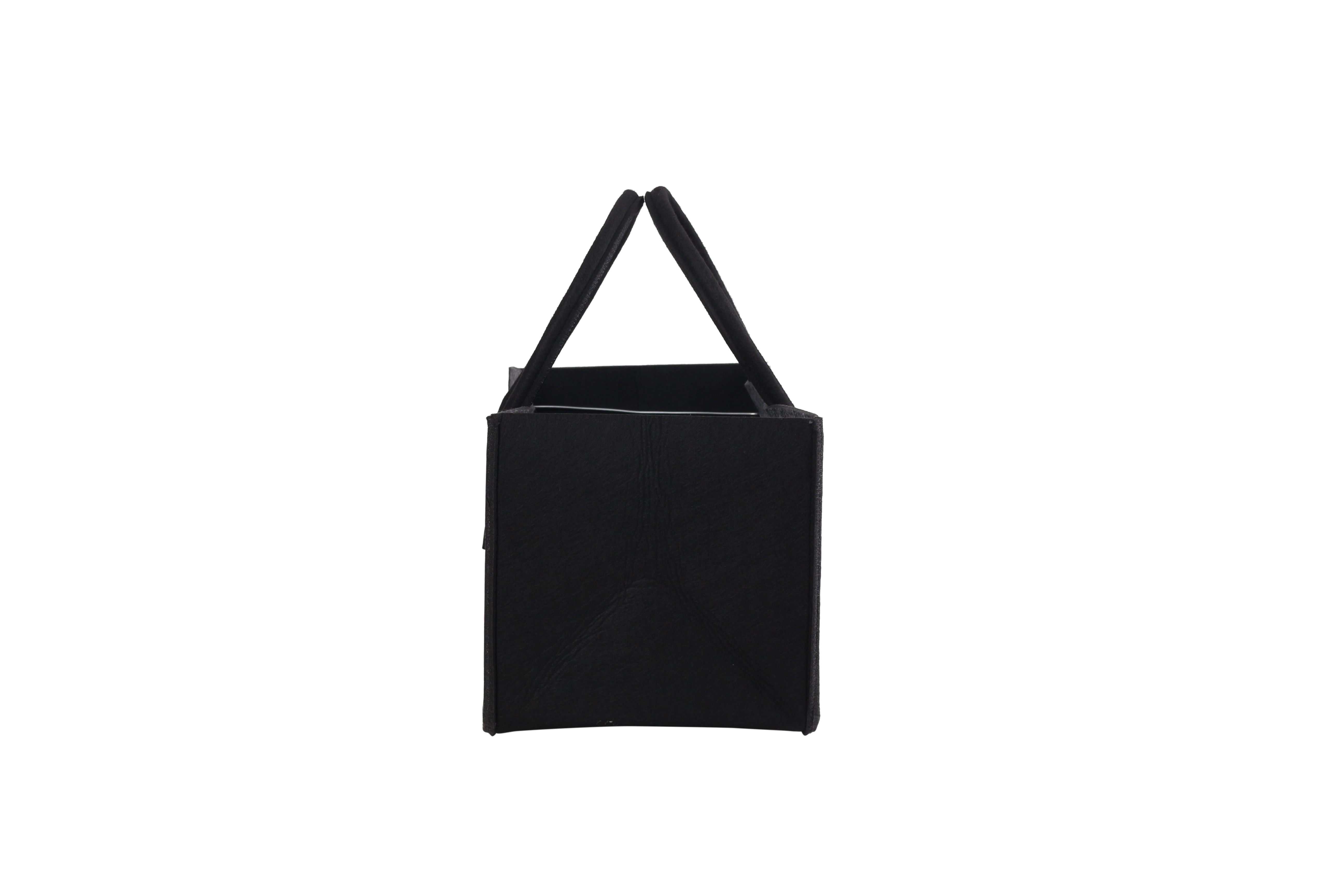 Kirin KULT Filz-Tasche Hochwertige Einkaufstasche, Strandtasche，Badetasche, Henkeltasche，Zeitungskorb, Filzkorb, Einkaufskorb, Kaminholztasche， Zeitungsständer auch für Garten Picknick Strand，vielseitige Tragetasche zur Spielzeug Aufbewahrung Handtasche