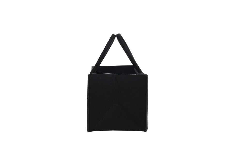 Kirin KULT Filz-Tasche Hochwertige Einkaufstasche, Strandtasche，Badetasche, Henkeltasche，Zeitungskorb, Filzkorb, Einkaufskorb, Kaminholztasche， Zeitungsständer auch für Garten Picknick Strand，vielseitige Tragetasche zur Spielzeug Aufbewahrung Handtasche