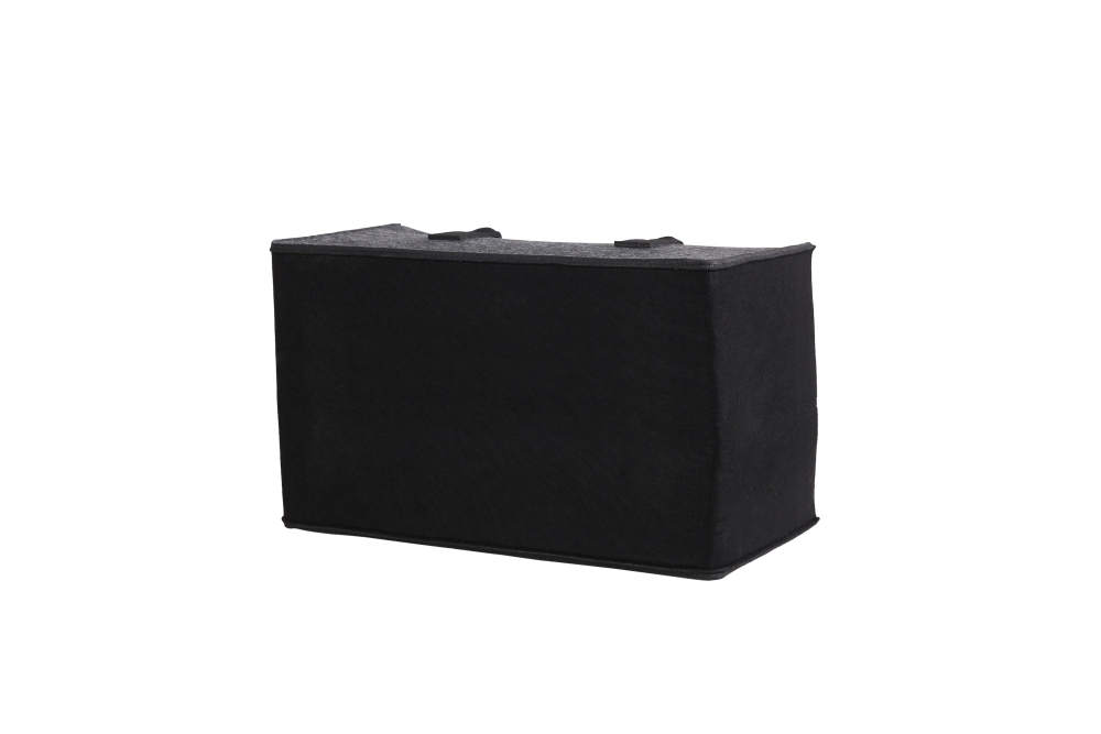 COCON KULT Filz-Tasche Hochwertige Einkaufstasche, Strandtasche，Badetasche, Henkeltasche，Zeitungskorb, Filzkorb, Einkaufskorb, Kaminholztasche， Zeitungsständer auch für Garten Picknick Strand，vielseitige Tragetasche zur Spielzeug Aufbewahrung Handtasche