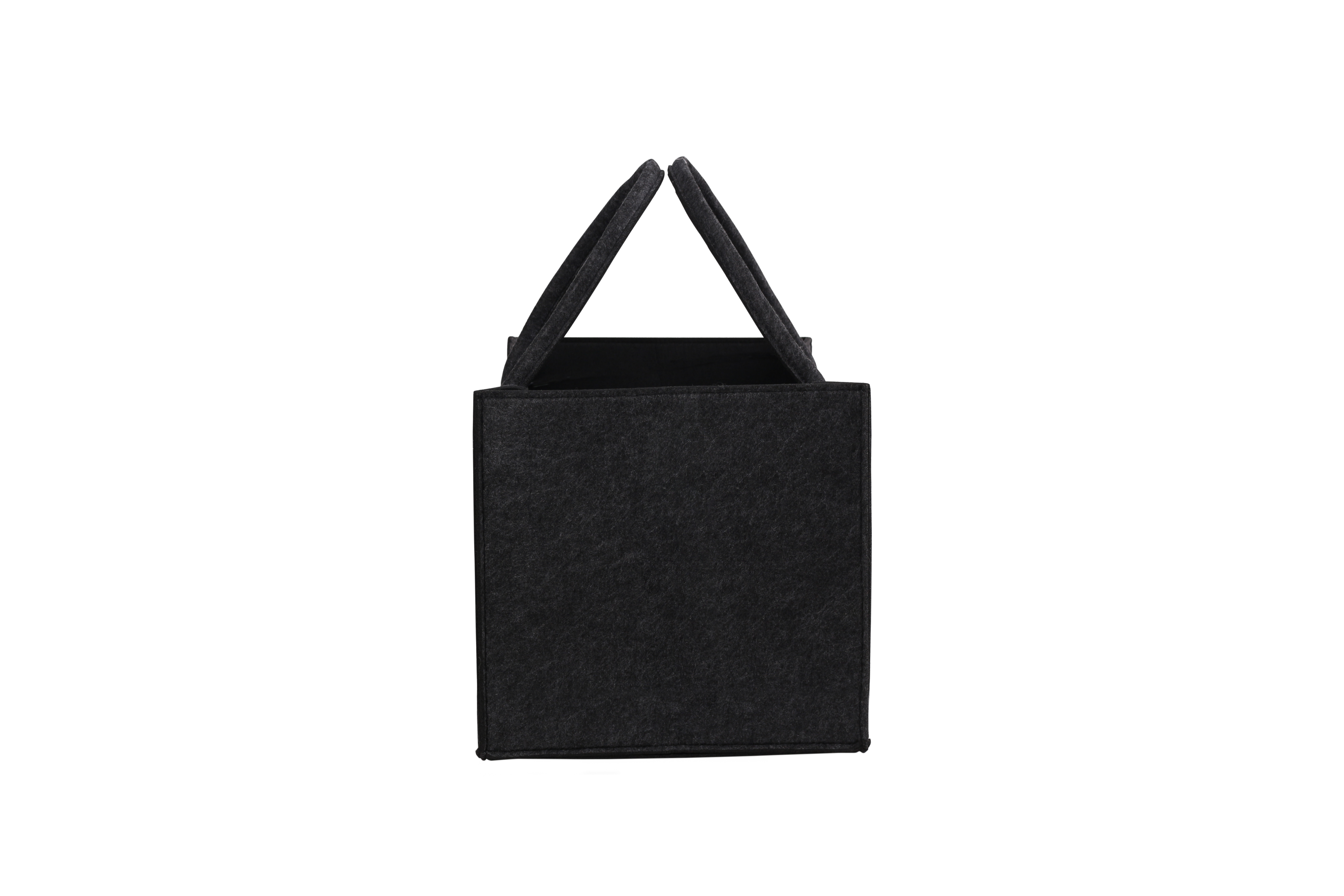 Kirin KULT Filz-Tasche Hochwertige Einkaufstasche, Strandtasche，Badetasche, Henkeltasche，Zeitungskorb, Filzkorb, Einkaufskorb, Kaminholztasche， Zeitungsständer auch für Garten Picknick Strand，vielseitige Tragetasche zur Spielzeug Aufbewahrung Handtasche
