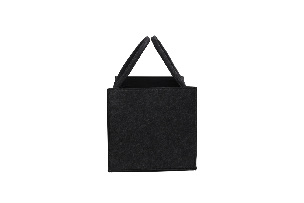 Kirin KULT Filz-Tasche Hochwertige Einkaufstasche, Strandtasche，Badetasche, Henkeltasche，Zeitungskorb, Filzkorb, Einkaufskorb, Kaminholztasche， Zeitungsständer auch für Garten Picknick Strand，vielseitige Tragetasche zur Spielzeug Aufbewahrung Handtasche