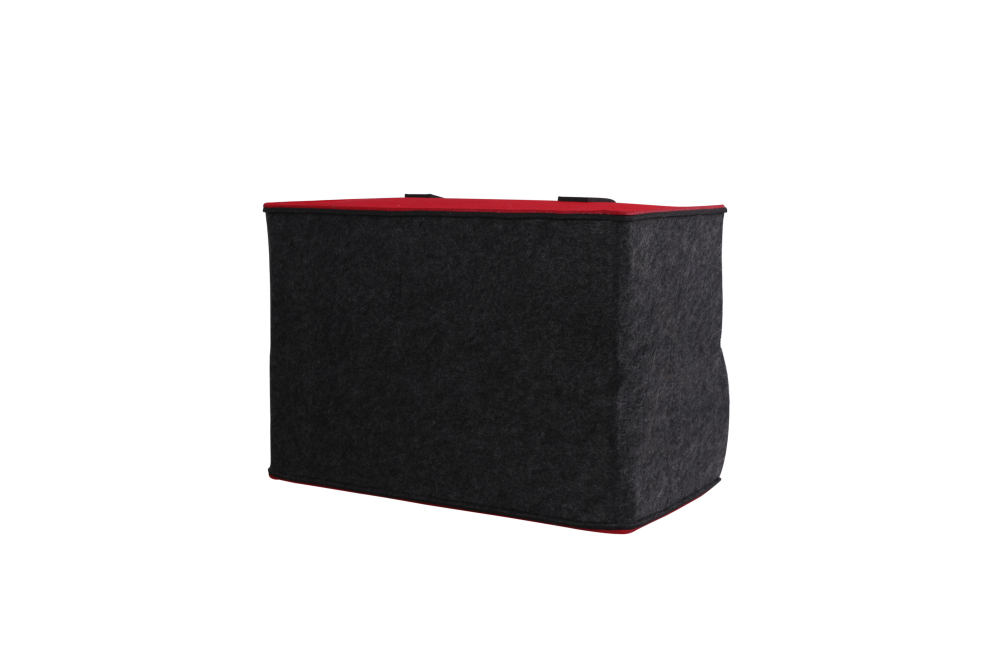 Kirin KULT Filz-Tasche Hochwertige Einkaufstasche, Strandtasche，Badetasche, Henkeltasche，Zeitungskorb, Filzkorb, Einkaufskorb, Kaminholztasche， Zeitungsständer auch für Garten Picknick Strand，vielseitige Tragetasche zur Spielzeug Aufbewahrung Handtasche