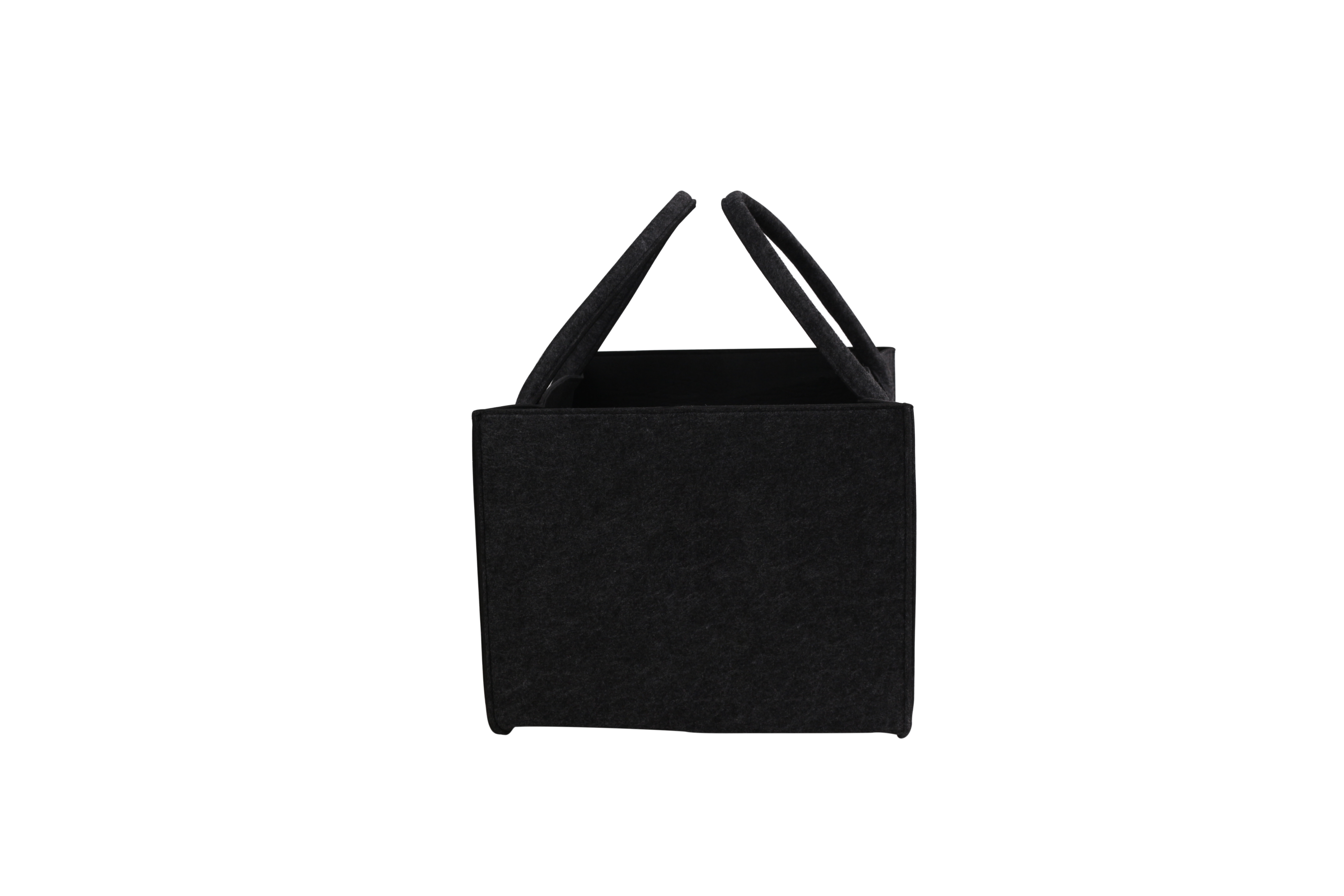 Kirin KULT Filz-Tasche Hochwertige Einkaufstasche, Strandtasche，Badetasche, Henkeltasche，Zeitungskorb, Filzkorb, Einkaufskorb, Kaminholztasche， Zeitungsständer auch für Garten Picknick Strand，vielseitige Tragetasche zur Spielzeug Aufbewahrung Handtasche