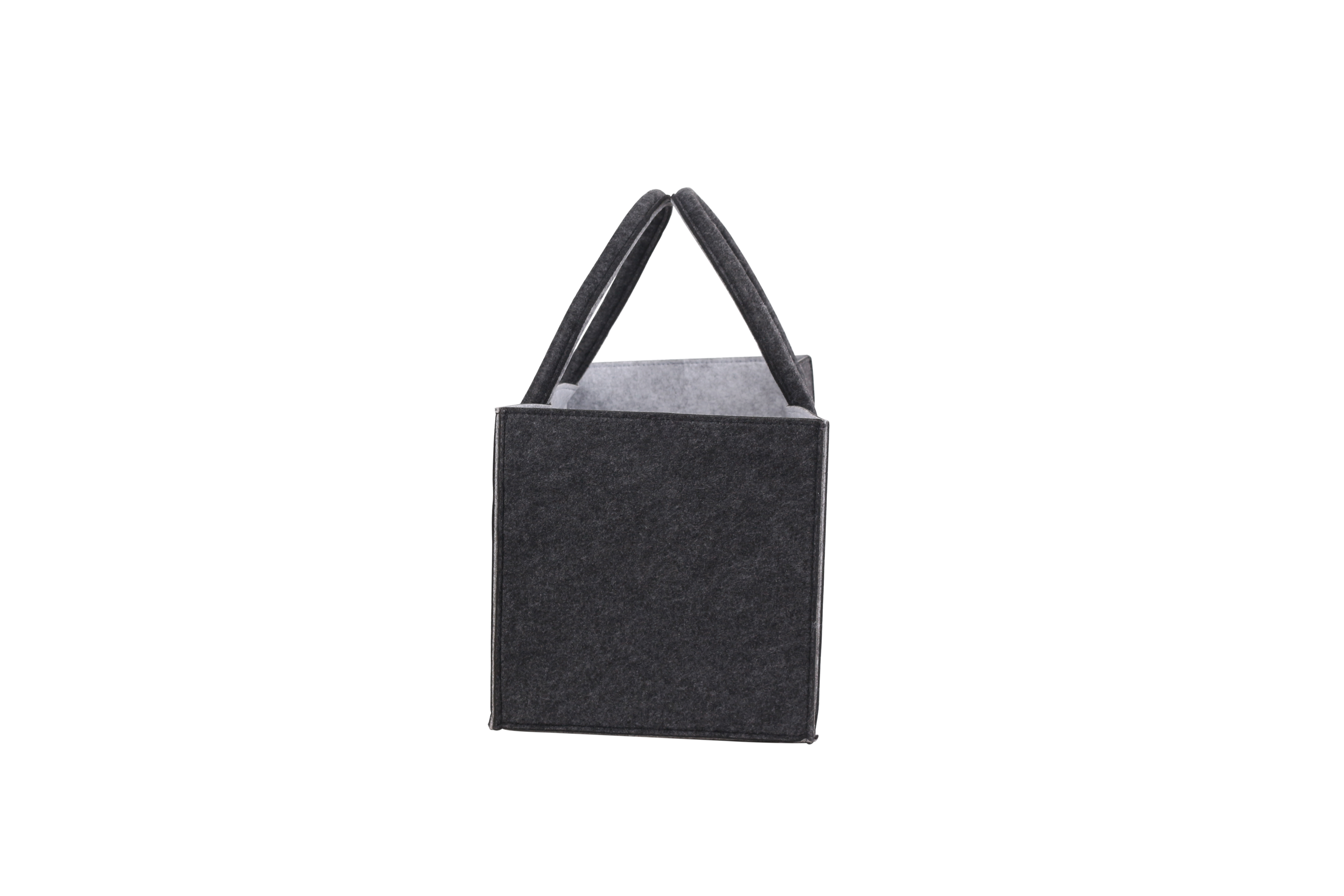 COCON KULT Filz-Tasche Hochwertige Einkaufstasche, Strandtasche，Badetasche, Henkeltasche，Zeitungskorb, Filzkorb, Einkaufskorb, Kaminholztasche， Zeitungsständer auch für Garten Picknick Strand，vielseitige Tragetasche zur Spielzeug Aufbewahrung Handtasche