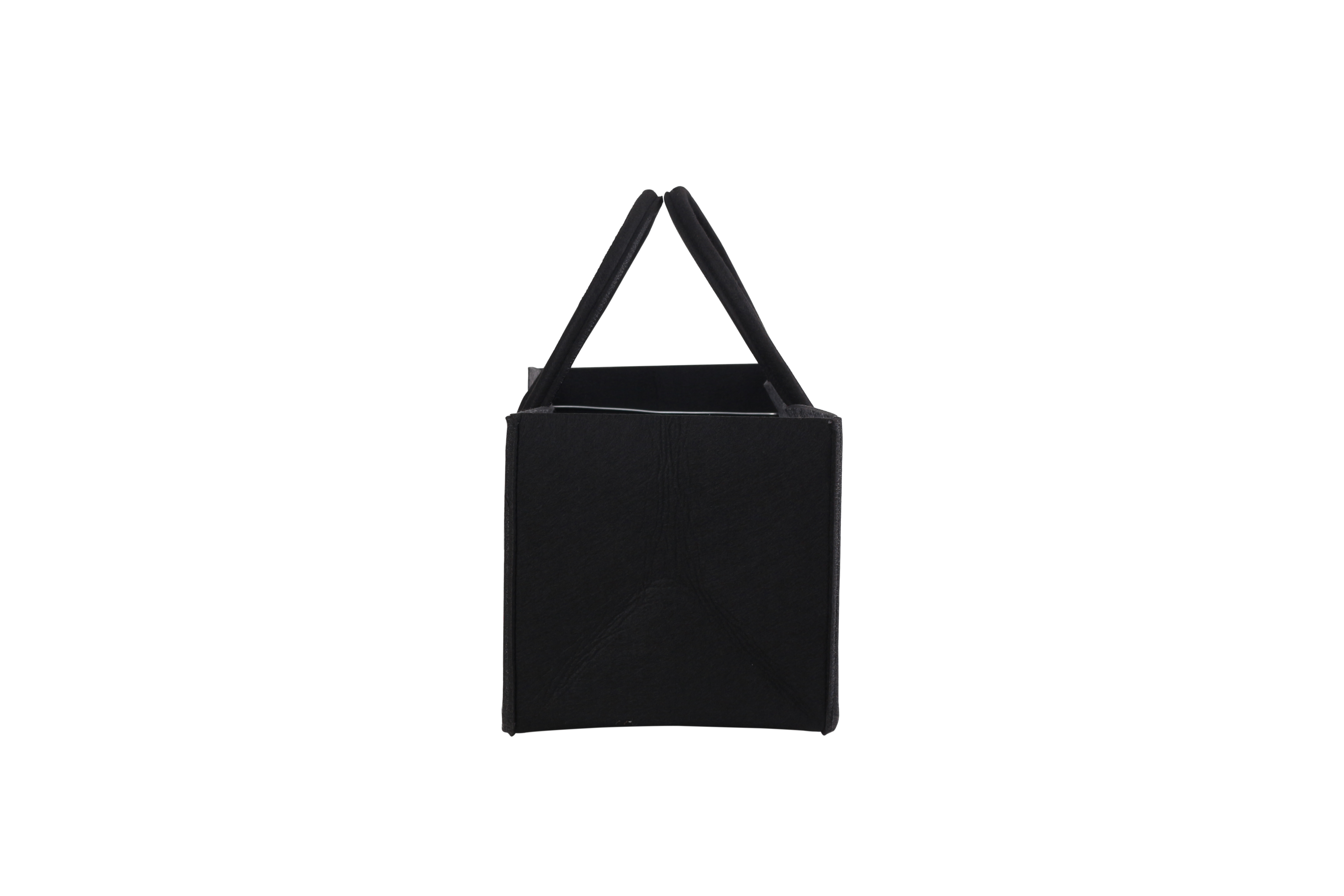 COCON KULT Filz-Tasche Hochwertige Einkaufstasche, Strandtasche，Badetasche, Henkeltasche，Zeitungskorb, Filzkorb, Einkaufskorb, Kaminholztasche， Zeitungsständer auch für Garten Picknick Strand，vielseitige Tragetasche zur Spielzeug Aufbewahrung Handtasche
