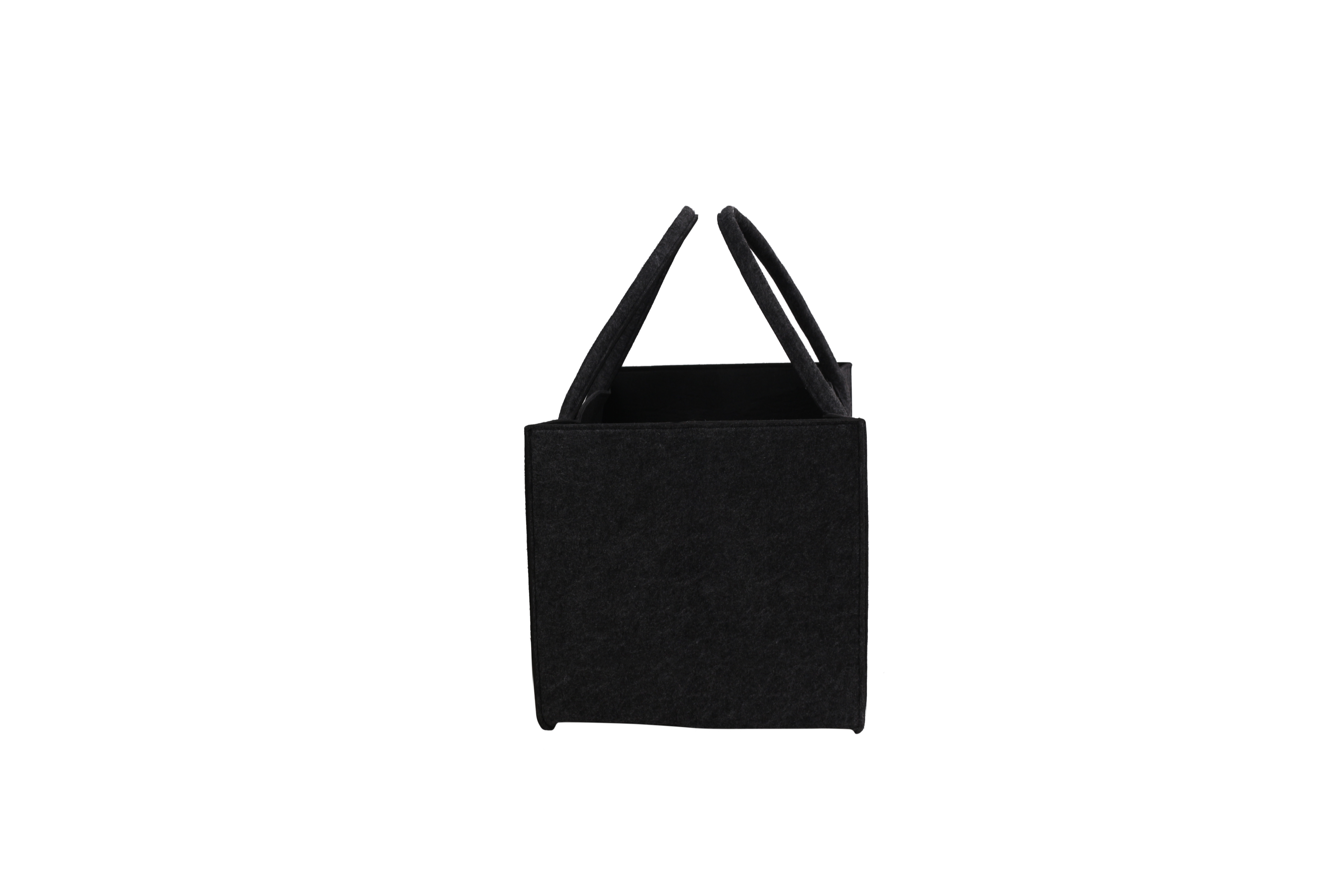 COCON KULT Filz-Tasche Hochwertige Einkaufstasche, Strandtasche，Badetasche, Henkeltasche，Zeitungskorb, Filzkorb, Einkaufskorb, Kaminholztasche， Zeitungsständer auch für Garten Picknick Strand，vielseitige Tragetasche zur Spielzeug Aufbewahrung Handtasche