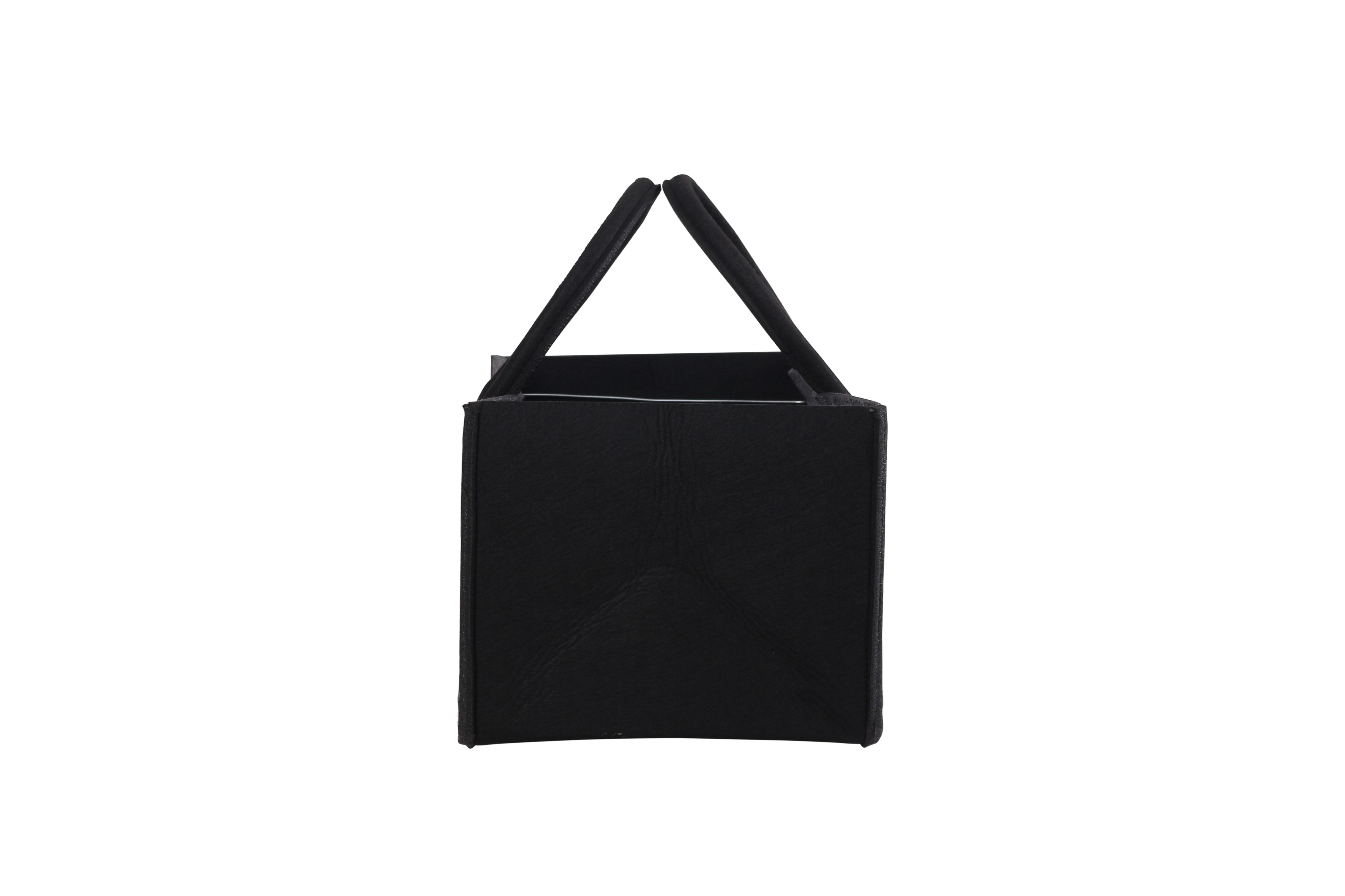 COCON KULT Filz-Tasche Hochwertige Einkaufstasche, Strandtasche，Badetasche, Henkeltasche，Zeitungskorb, Filzkorb, Einkaufskorb, Kaminholztasche， Zeitungsständer auch für Garten Picknick Strand，vielseitige Tragetasche zur Spielzeug Aufbewahrung Handtasche