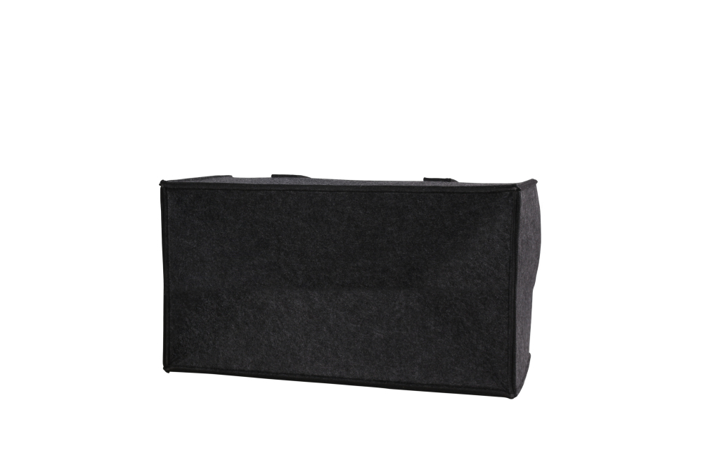 Kirin KULT Filz-Tasche Hochwertige Einkaufstasche, Strandtasche，Badetasche, Henkeltasche，Zeitungskorb, Filzkorb, Einkaufskorb, Kaminholztasche， Zeitungsständer auch für Garten Picknick Strand，vielseitige Tragetasche zur Spielzeug Aufbewahrung Handtasche