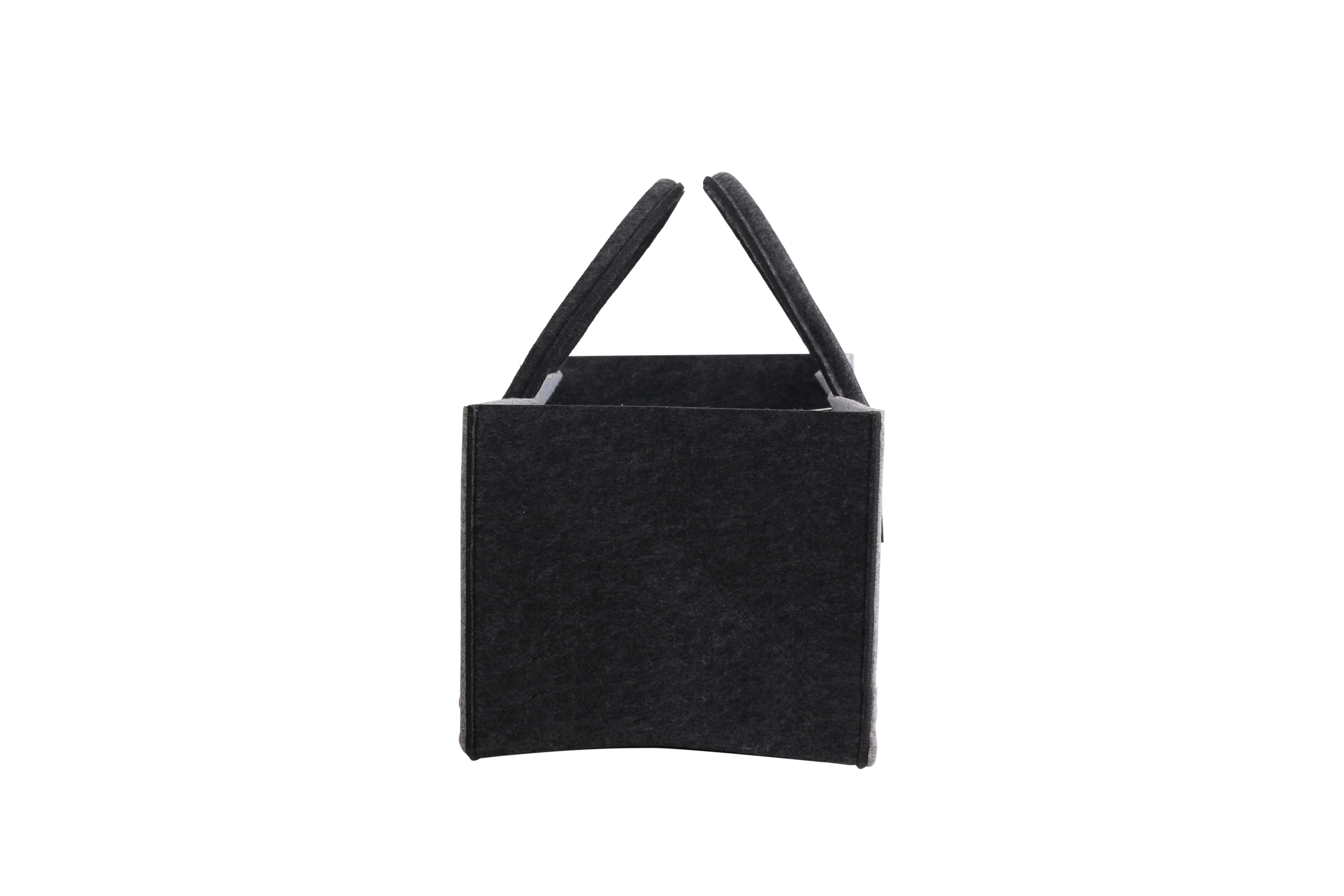 Kirin KULT Filz-Tasche Hochwertige Einkaufstasche, Strandtasche，Badetasche, Henkeltasche，Zeitungskorb, Filzkorb, Einkaufskorb, Kaminholztasche， Zeitungsständer auch für Garten Picknick Strand，vielseitige Tragetasche zur Spielzeug Aufbewahrung Handtasche
