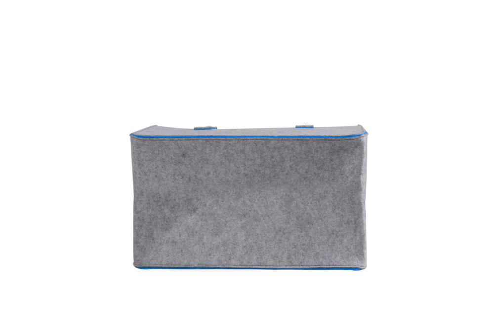 COCON KULT Filz-Tasche Hochwertige Einkaufstasche, Strandtasche，Badetasche, Henkeltasche，Zeitungskorb, Filzkorb, Einkaufskorb, Kaminholztasche， Zeitungsständer auch für Garten Picknick Strand，vielseitige Tragetasche zur Spielzeug Aufbewahrung Handtasche