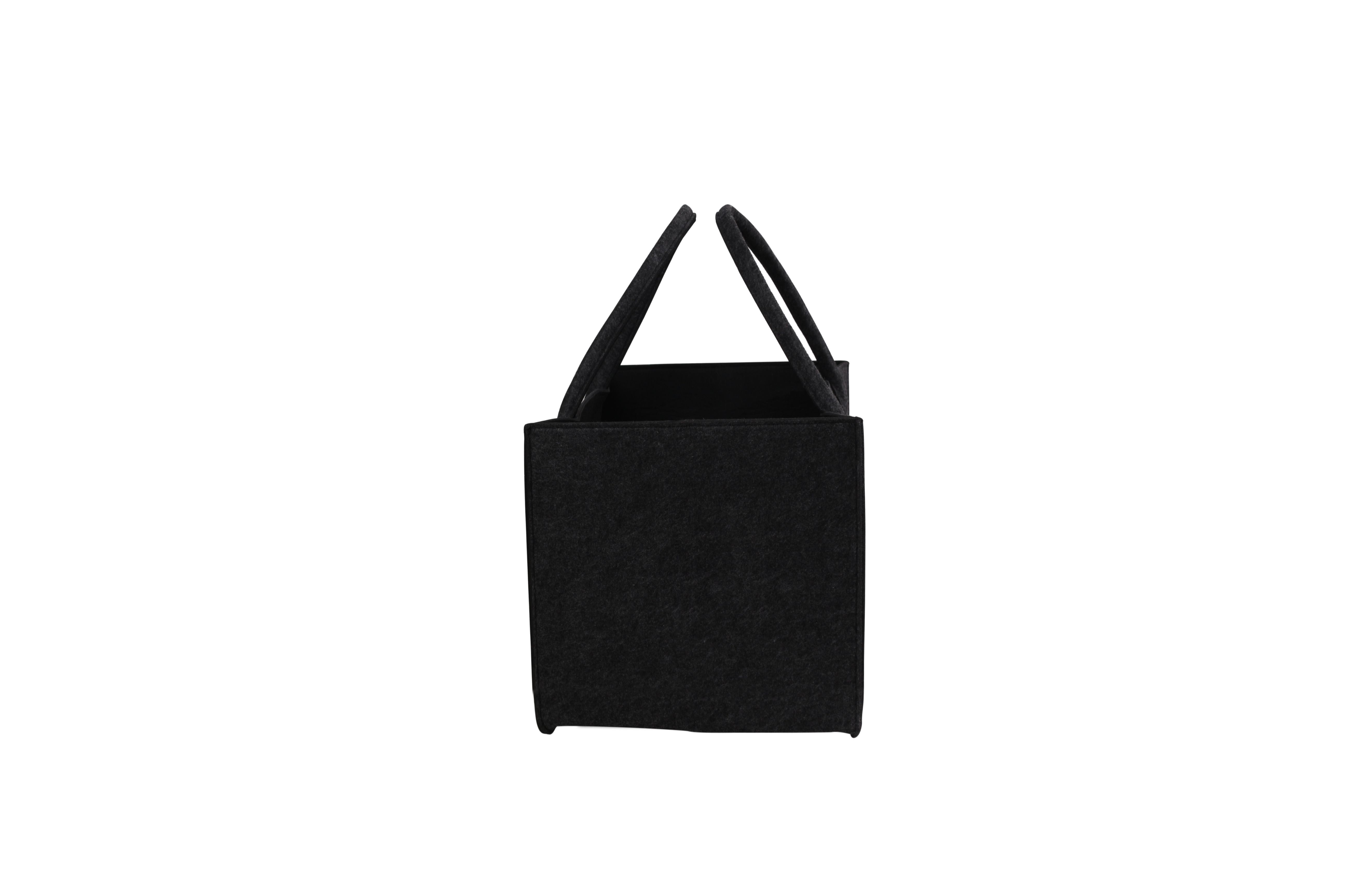 Kirin KULT Filz-Tasche Hochwertige Einkaufstasche, Strandtasche，Badetasche, Henkeltasche，Zeitungskorb, Filzkorb, Einkaufskorb, Kaminholztasche， Zeitungsständer auch für Garten Picknick Strand，vielseitige Tragetasche zur Spielzeug Aufbewahrung Handtasche