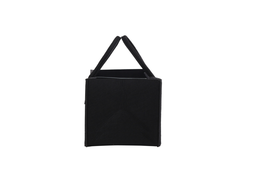 Kirin KULT Filz-Tasche Hochwertige Einkaufstasche, Strandtasche，Badetasche, Henkeltasche，Zeitungskorb, Filzkorb, Einkaufskorb, Kaminholztasche， Zeitungsständer auch für Garten Picknick Strand，vielseitige Tragetasche zur Spielzeug Aufbewahrung Handtasche