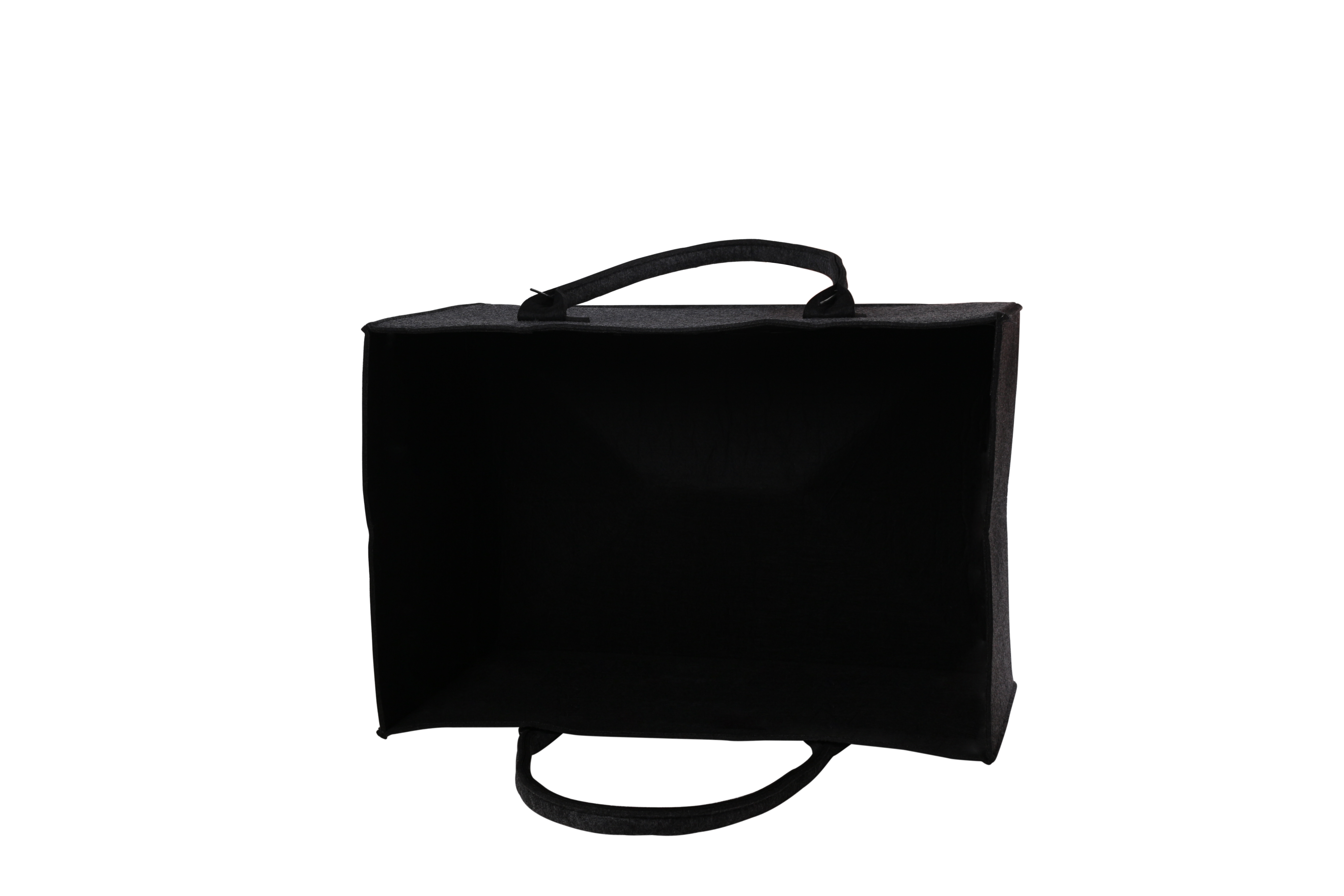 COCON KULT Filz-Tasche Hochwertige Einkaufstasche, Strandtasche，Badetasche, Henkeltasche，Zeitungskorb, Filzkorb, Einkaufskorb, Kaminholztasche， Zeitungsständer auch für Garten Picknick Strand，vielseitige Tragetasche zur Spielzeug Aufbewahrung Handtasche