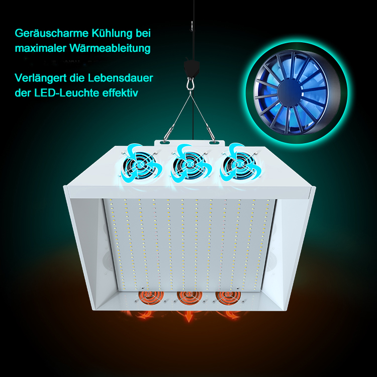 LED Pflanzenlampe 100W Vollspektrum mit Dimmer – Modell MG100W für Indoor Grow, Hydrokultur & Gewächshaus