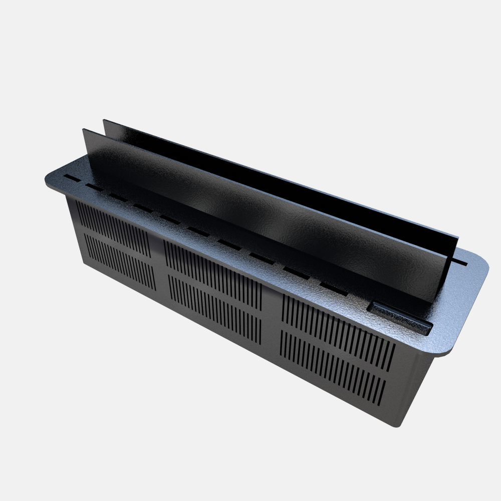 Moderner Ultraschall-Nebelkamin mit realistischer Flammensimulation – sicher, umweltfreundlich und mit Befeuchtungsfunktion – für Wohnräume, Hotels & Gewerbe (Einbau/Standkamin)