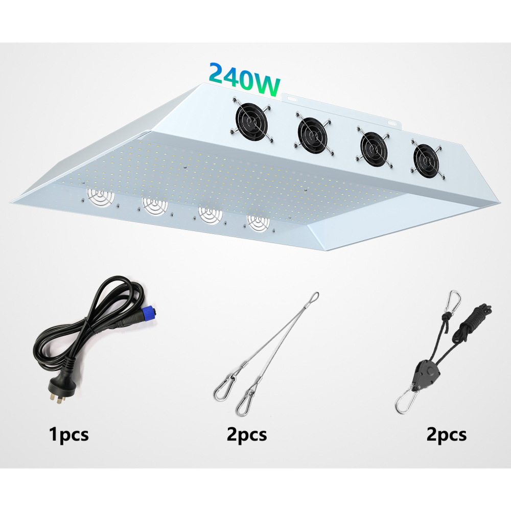 LED Pflanzenlampe 240W Vollspektrum mit Dimmer – Modell MG240W für Indoor Grow, Hydrokultur & Gewächshaus Effiziente Beleuchtung für maximales Pflanzenwachstum