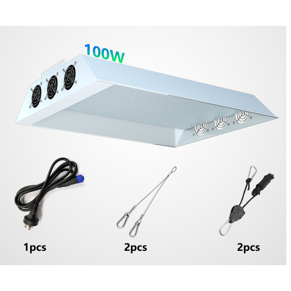 LED Pflanzenlampe 100W Vollspektrum mit Dimmer – Modell MG100W für Indoor Grow, Hydrokultur & Gewächshaus