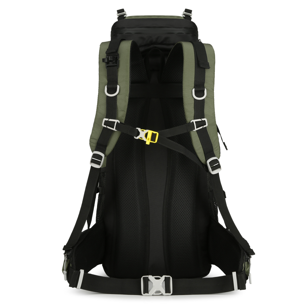 VANAHEIMR Wanderrucksack 60L Trekkingrucksack - Ultraleicht, Ergonomisch, mit Hüftgurt & Bauchtasche, Wasserabweisender Regenschutz, Ideal für Outdoor & Reisen Komfortabler Trekkingrucksack für Outdoor & Reisen