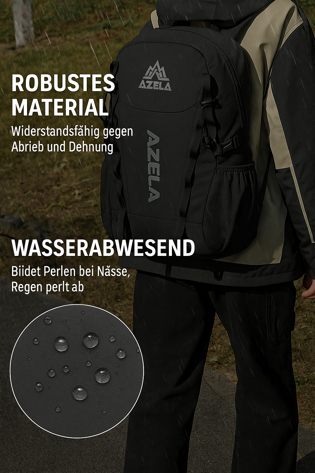 Vielseitiger Rucksack – 2 Modelle (beide ca. 40L) – Modern, robust & funktional für Alltag, Schule, Beruf und Outdoor