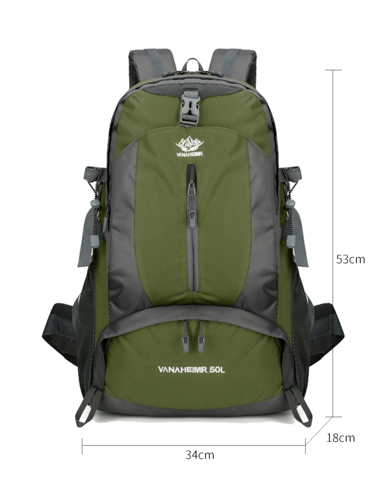 Outdoor Wanderrucksack 50L  Grn & Schwarz  Vielseitiger Trekkingrucksack  fr Damen & Herren,Bestseller