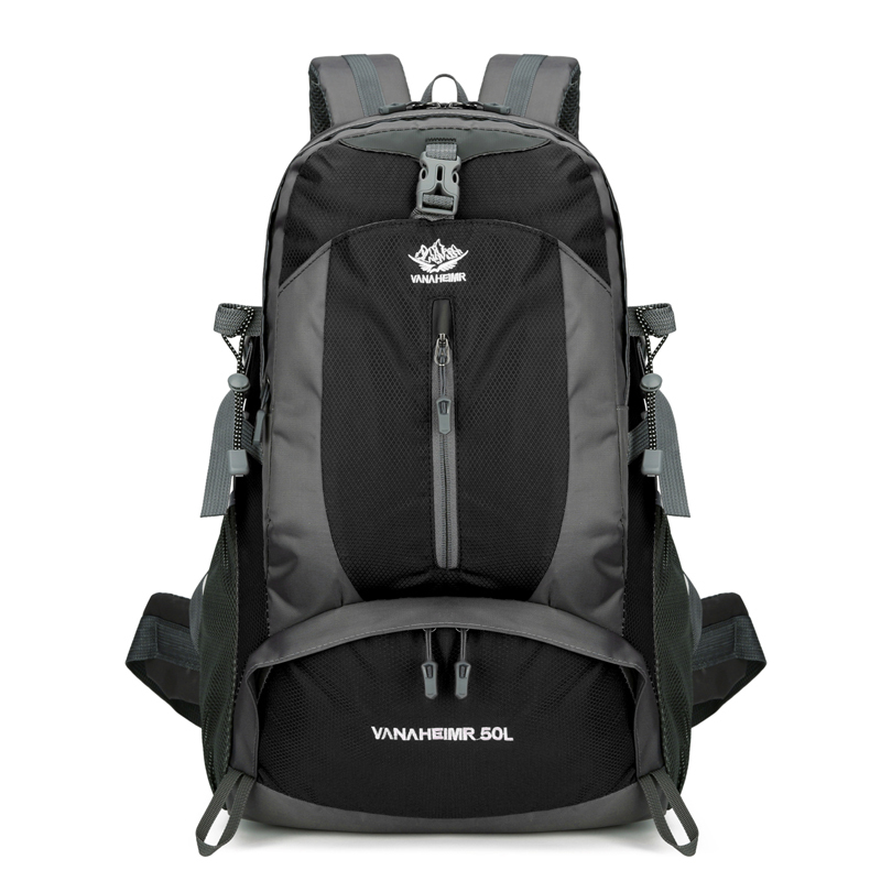 Outdoor Wanderrucksack 50L – Grün & Schwarz – Vielseitiger Trekkingrucksack für Damen & Herren
