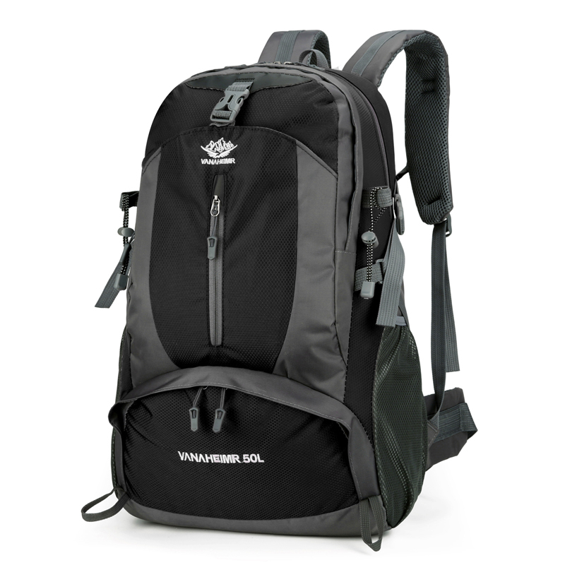 Outdoor Wanderrucksack 50L – Grün & Schwarz – Vielseitiger Trekkingrucksack für Damen & Herren