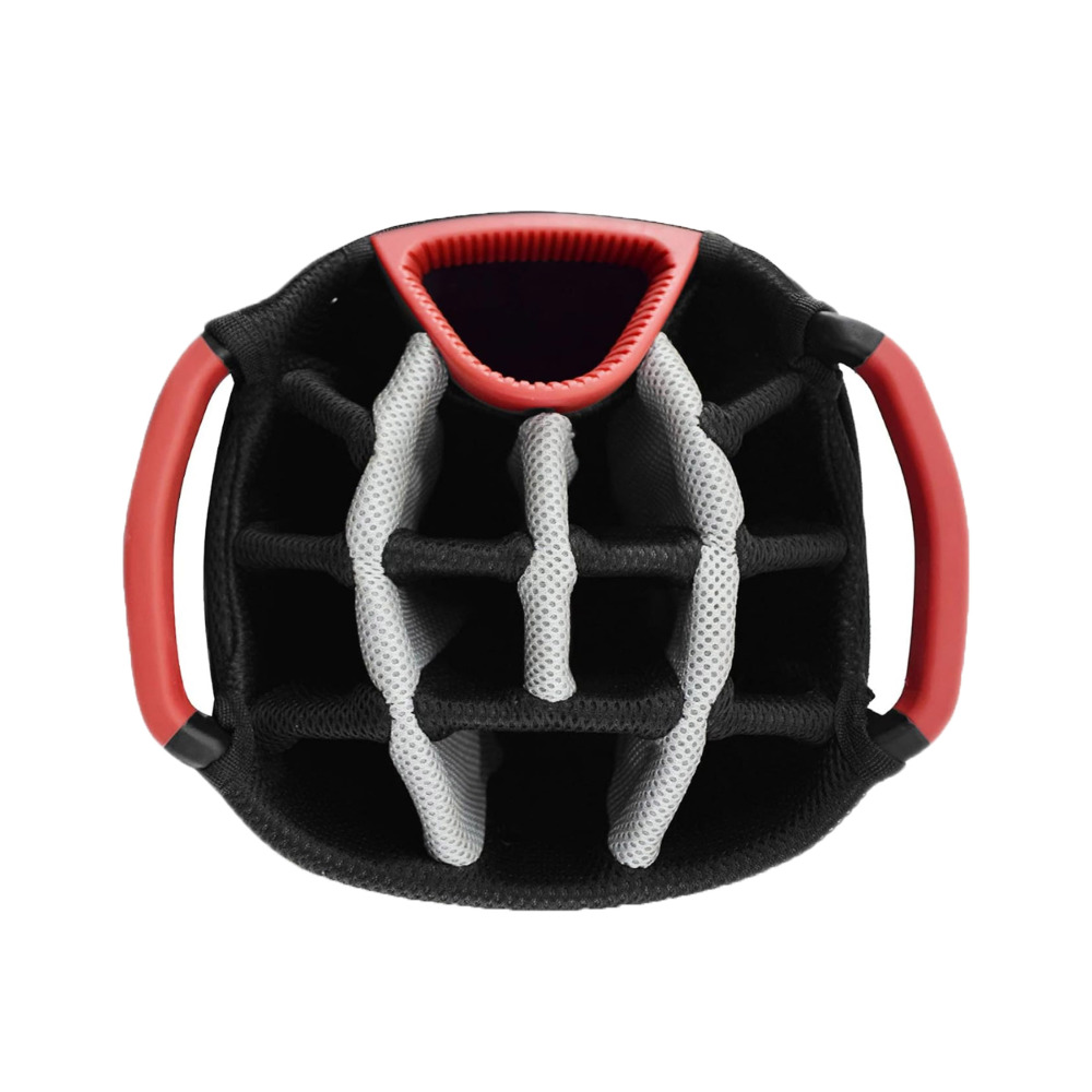 RAIKOU Golf Cartbag– Wasserdichte Golftasche – 14-fach Divider, Kühlfach, Wertsachenfach, Trolley kompatibel, leichte Golftasche