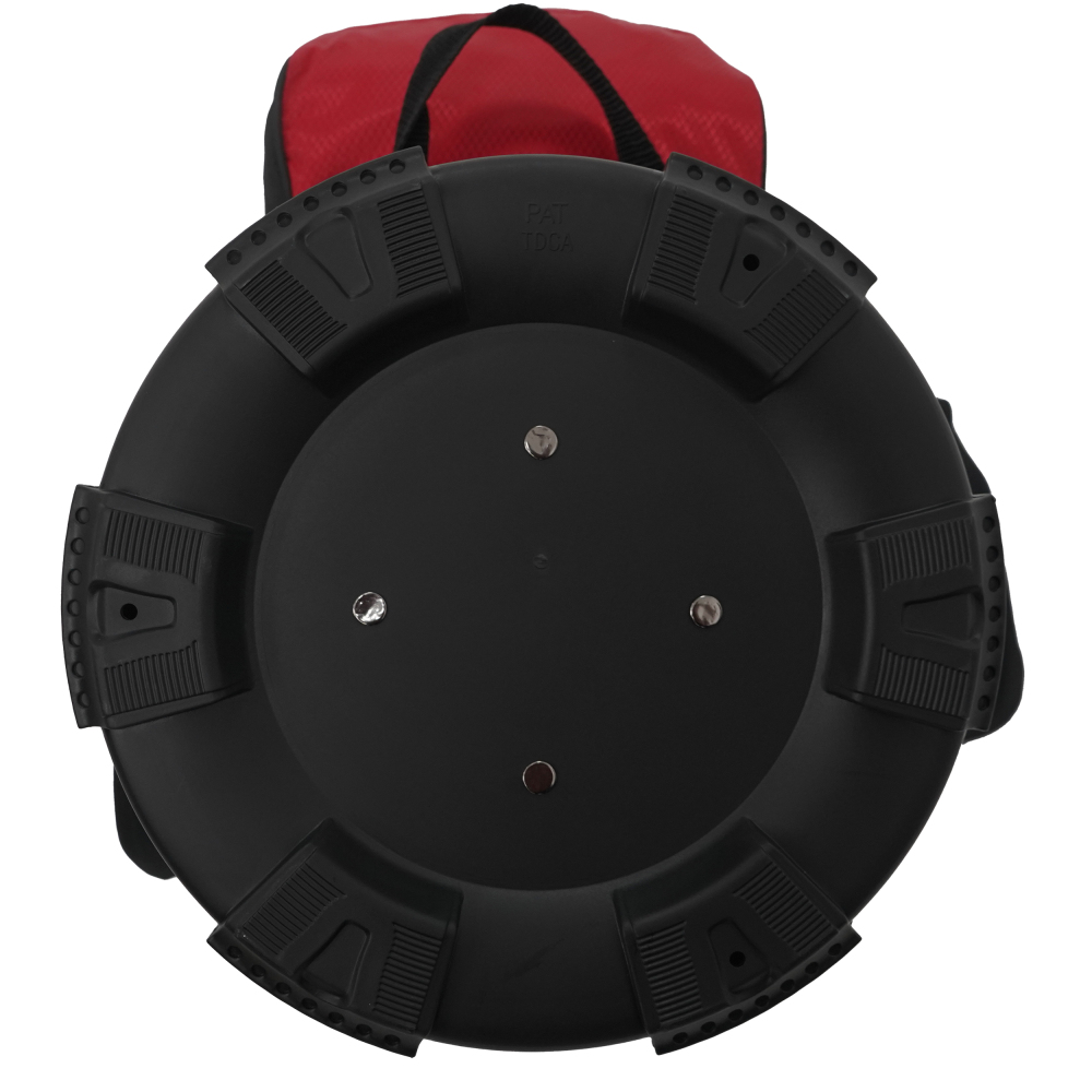 RAIKOU Golf Cartbag mit 14-fach Organizer, wasserabweisende Golftasche, 9 Taschen, Schuhfach, leicht & stabil, Grau/Schwarz/Weiß