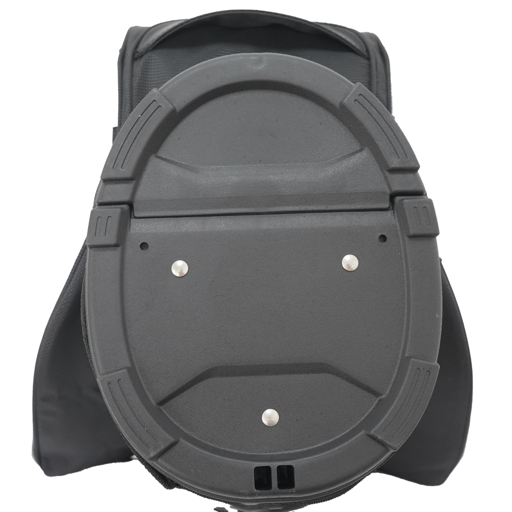 RAIKOU Golf Standbag mit 14-fach Organizer, wasserabweisende Golftasche, 9 Taschen, Schuhfach, leicht & stabil, Grau/Blau