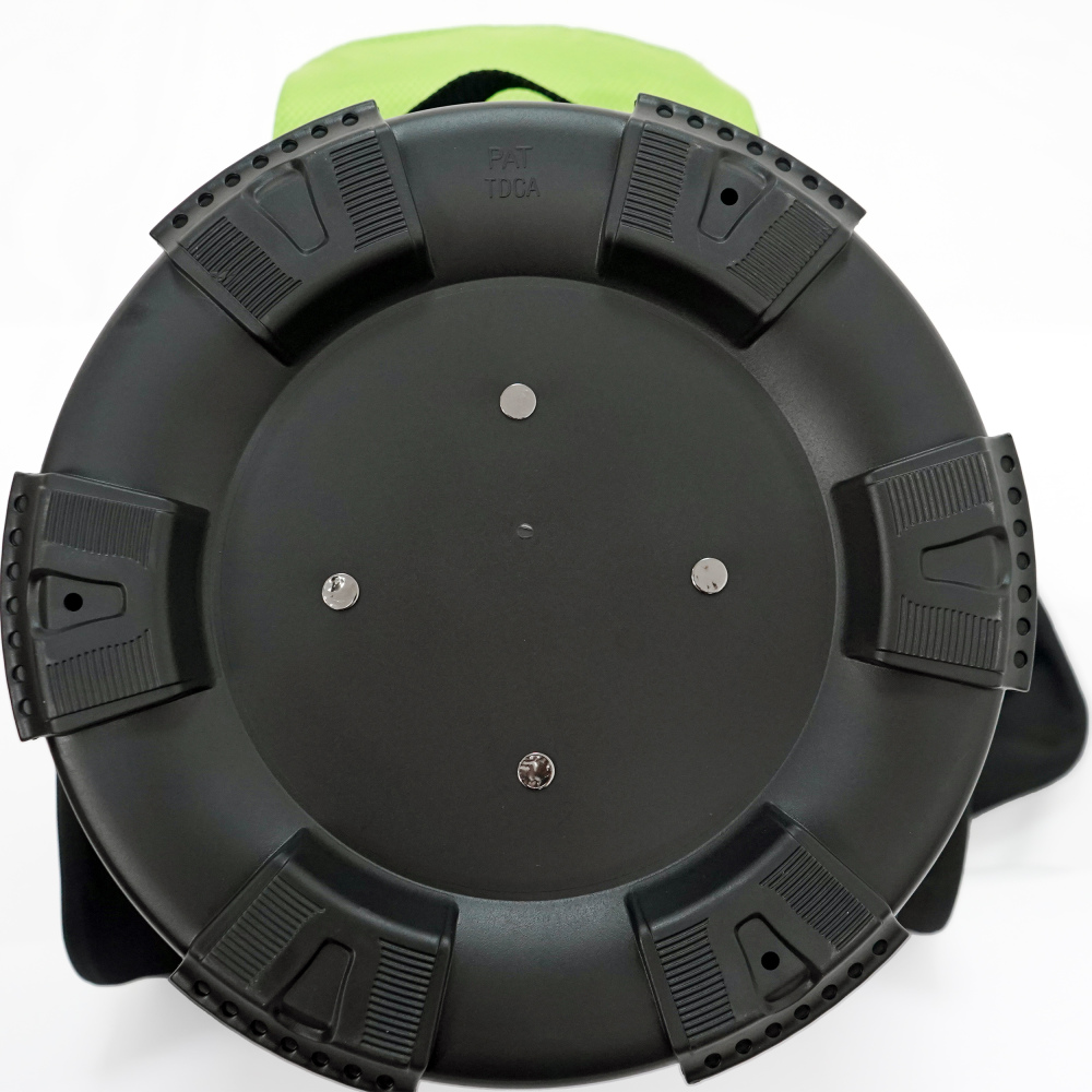 RAIKOU Golf Cartbag mit 14-fach Organizer, wasserabweisende Golftasche, 9 Taschen, Schuhfach, leicht & stabil, Grau/Schwarz/Weiß