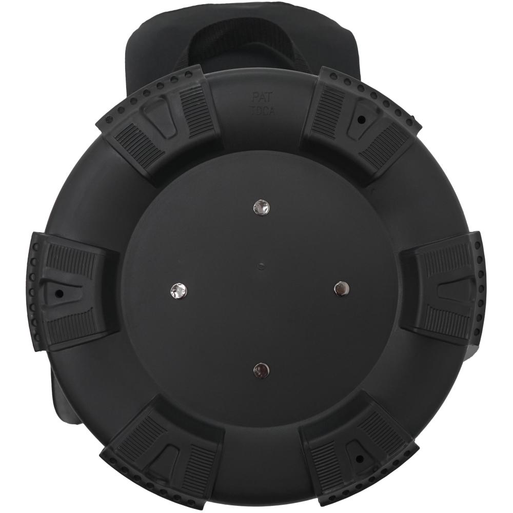 RAIKOU Golf Cartbag mit 14-fach Organizer, wasserabweisende Golftasche, 9 Taschen, Schuhfach, leicht & stabil, Grau/Schwarz/Weiß