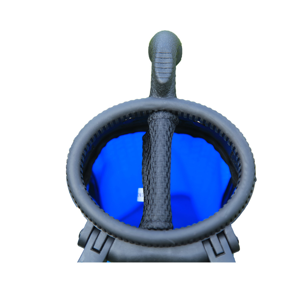 RAIKOU Golf Standbag leicht & kompakt, Tragegurt, wasserabweisend, 2 Taschen, 2-fach Divider, Pink/Blau