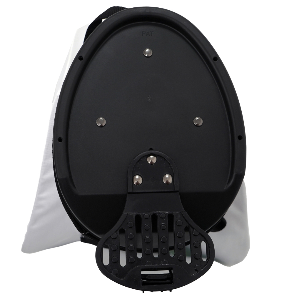 RAIKOU Golf Standbag mit 14-fach Organizer, wasserabweisende Golftasche, 10 Taschen, Schuhfach, leicht & stabil, Schwarz/Weiß