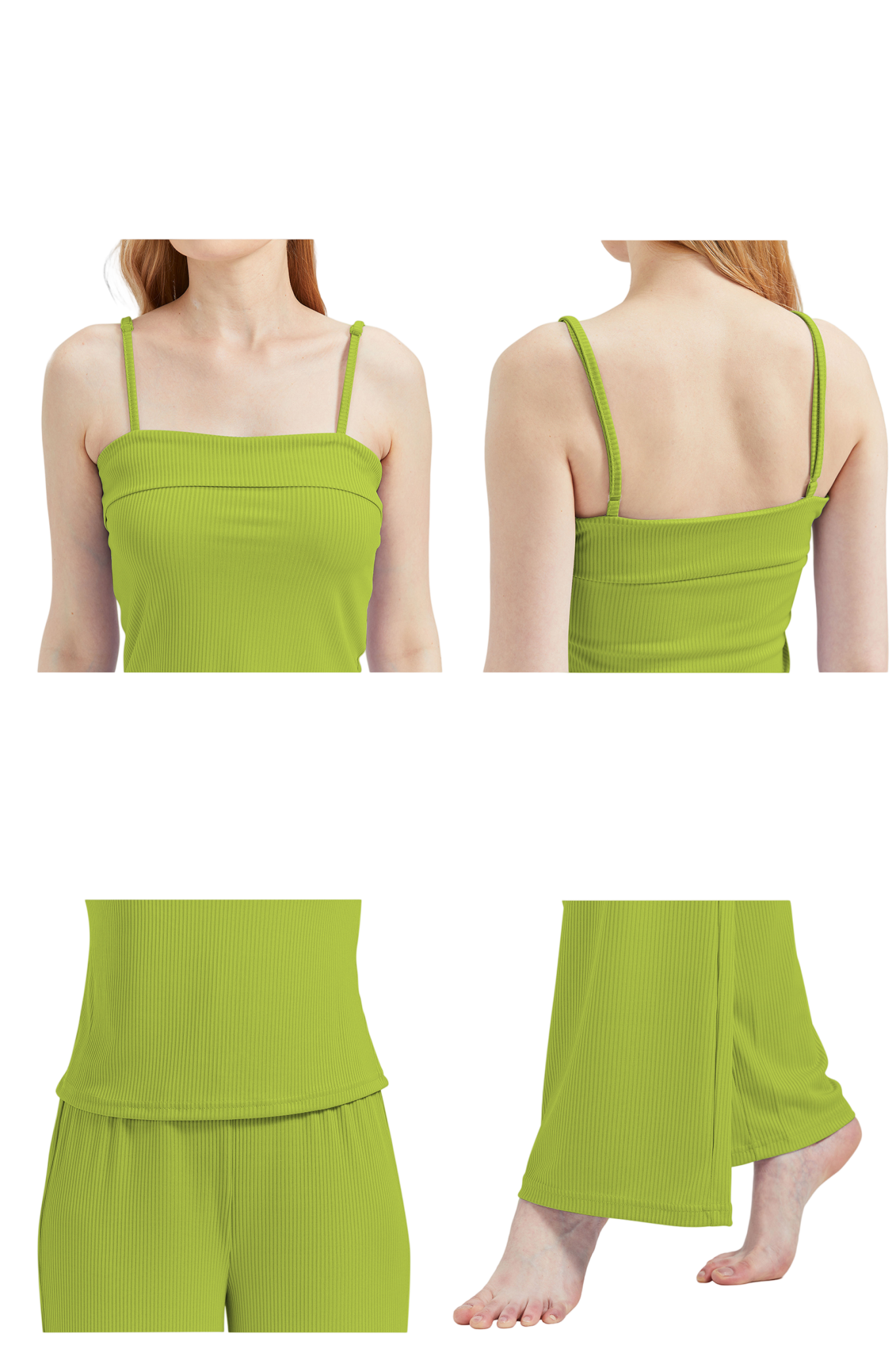 RAIKOU Schlafanzüge Für Damen Lange Schlafanzughose Set Nachtwäsche Hausanzug Freizeitanzug Zweiteiliger V-Ausschnitt Pyjama Set Nachthemd Pyjama Set Nachtwäsche Sleepwear