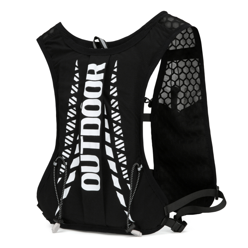 5L Wander-Wasserrucksack – Hydration Rucksack für Damen & Herren, Leichter Sportrucksack mit reflektierenden Streifen für Laufen, Radfahren und Outdoor-Aktivitäten