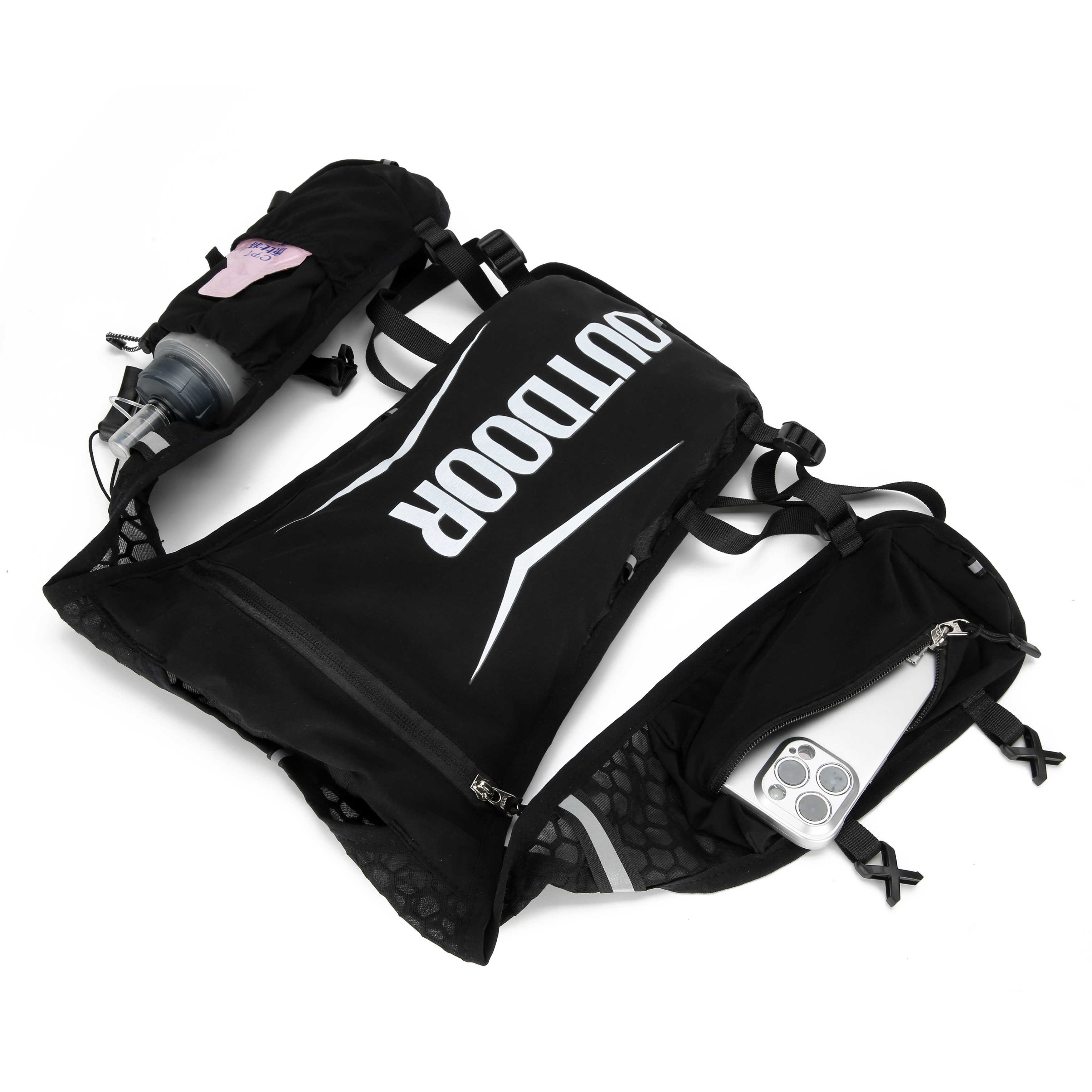 5L Laufweste für Damen & Herren – Ultraleichter, Wasserdichter und Atmungsaktiver Trinkrucksack mit Reflektoren, ideal für Laufen, Marathon, Wandern, Camping & Radfahren