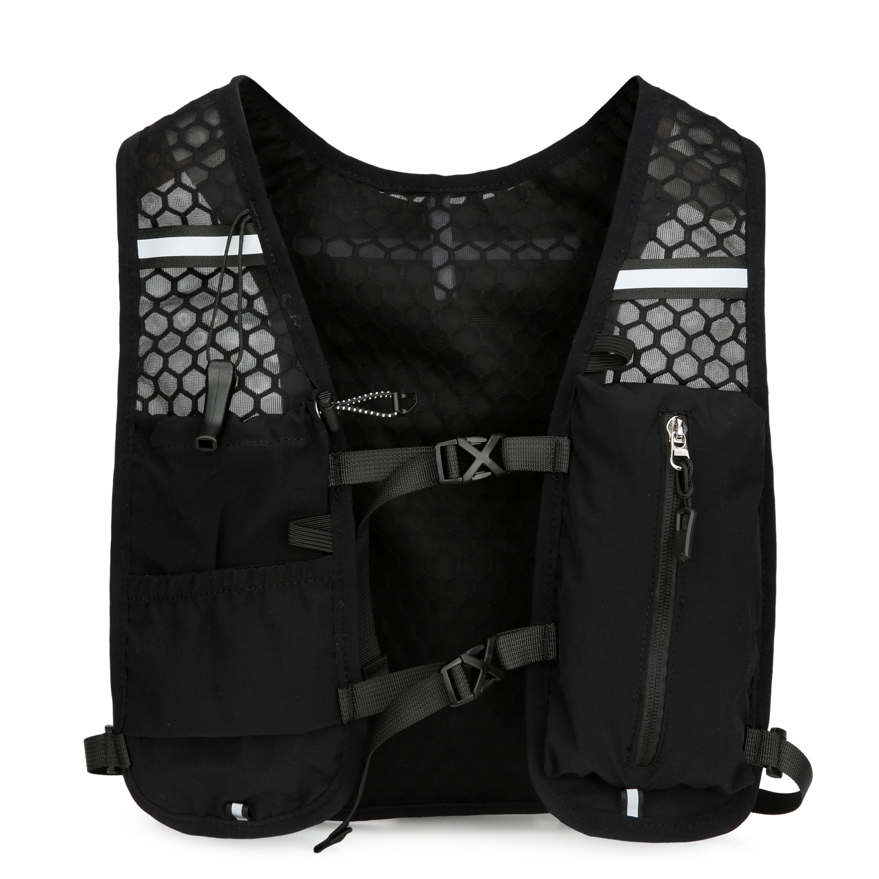 5L Wander-Wasserrucksack – Hydration Rucksack für Damen & Herren, Leichter Sportrucksack mit reflektierenden Streifen für Laufen, Radfahren und Outdoor-Aktivitäten