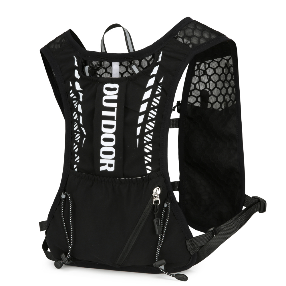 5L Wander-Wasserrucksack – Hydration Rucksack für Damen & Herren, Leichter Sportrucksack mit reflektierenden Streifen für Laufen, Radfahren und Outdoor-Aktivitäten