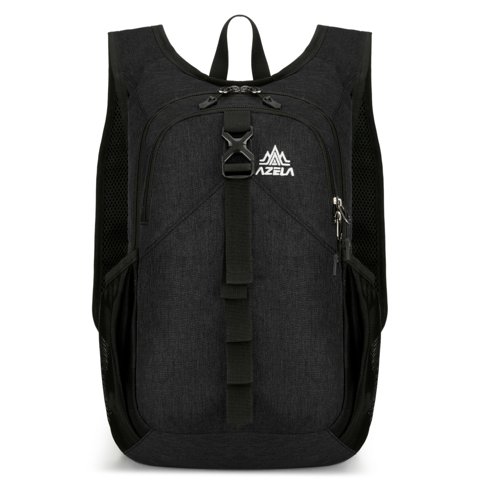 Leichter Wanderrucksack 15L für Damen und Herren, faltbarer Tagesrucksack mit Handytasche am Schultergurt, wasserdichtes & strapazierfähiges Material, ideal für Reisen, Camping, Radfahren und Outdoor-Aktivitäten