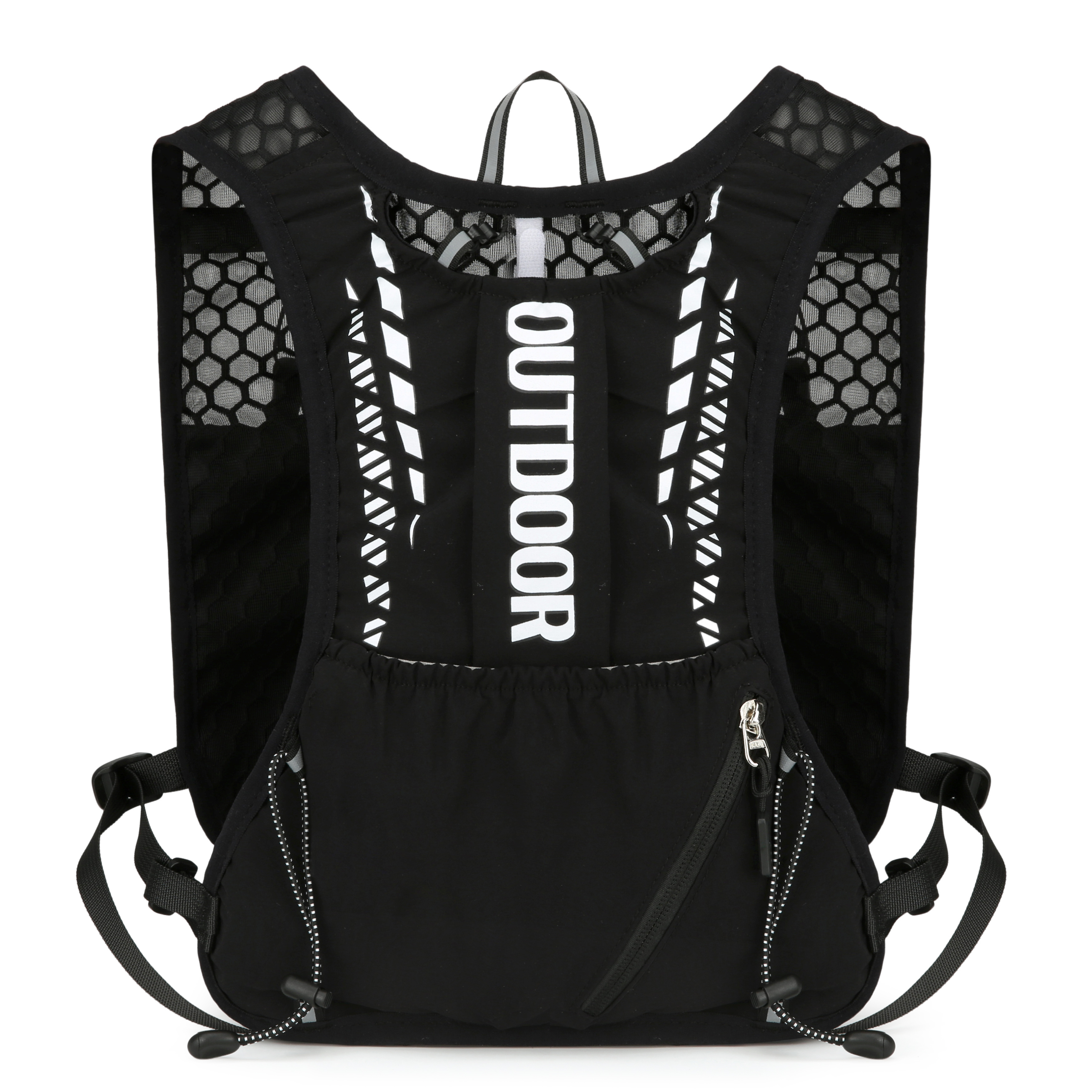 5L Wander-Wasserrucksack – Hydration Rucksack für Damen & Herren, Leichter Sportrucksack mit reflektierenden Streifen für Laufen, Radfahren und Outdoor-Aktivitäten