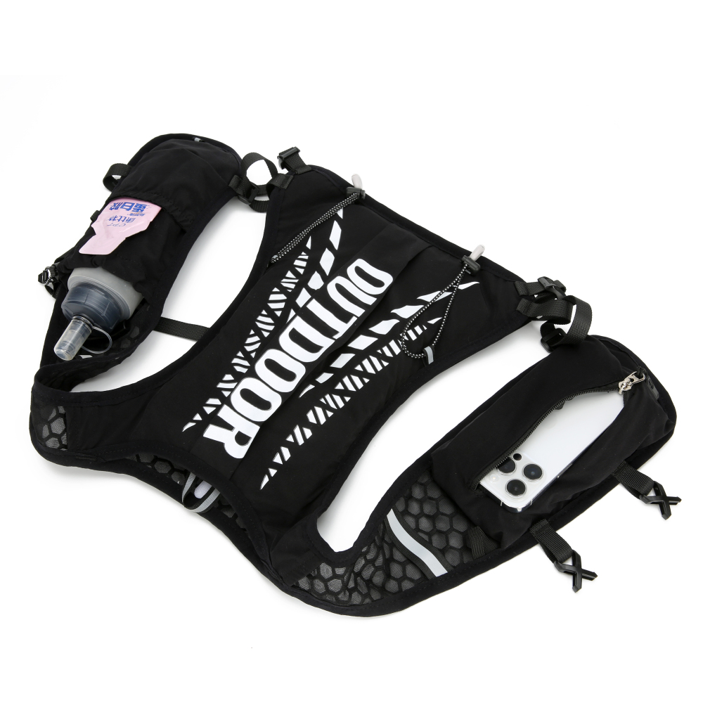 5L Wander-Wasserrucksack – Hydration Rucksack für Damen & Herren, Leichter Sportrucksack mit reflektierenden Streifen für Laufen, Radfahren und Outdoor-Aktivitäten