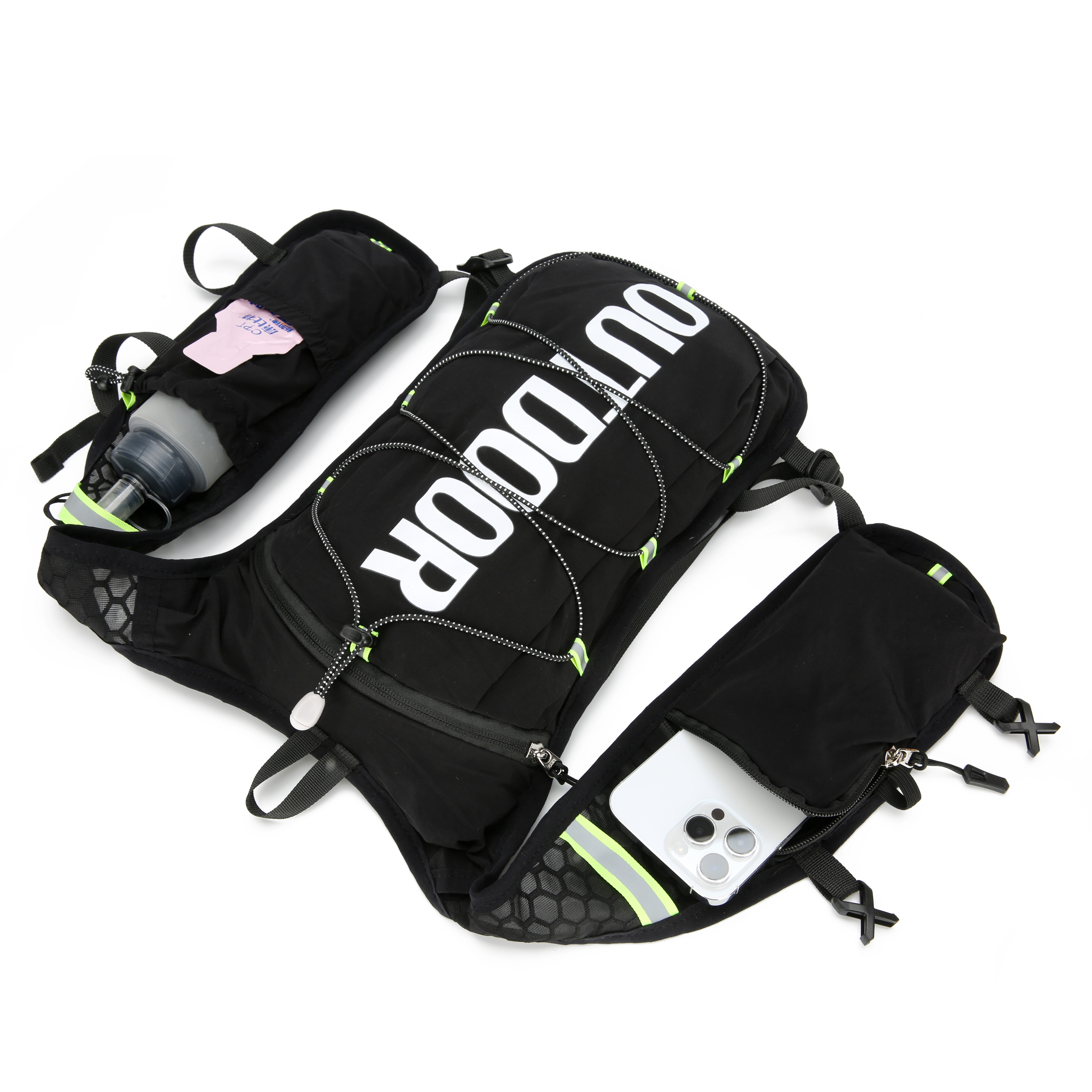 5L Hydration Vest – Leichter Lauf- und Fahrrad-Trinkrucksack für Herren & Damen mit 500ml Wasserflaschenfach