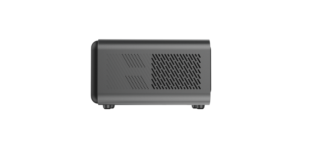 Full HD Beamer 1080P mit 800 ANSI Lumen, Autofokus, Keystone-Korrektur, bis 200 Zoll, 2× HDMI/2× USB, Weiß/Schwarz