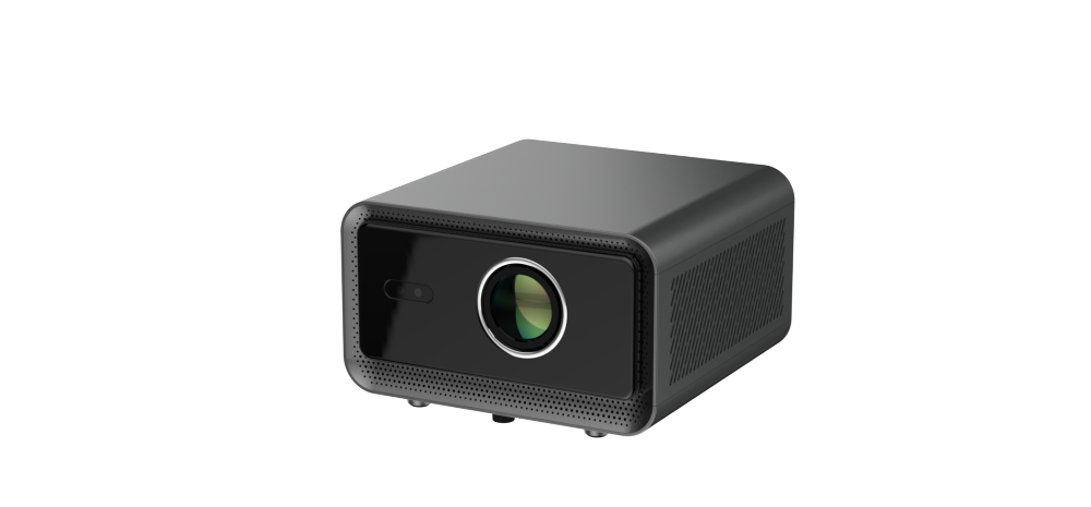 Full HD Beamer 1080P mit 800 ANSI Lumen, Autofokus, Keystone-Korrektur, bis 200 Zoll, 2× HDMI/2× USB, Weiß/Schwarz