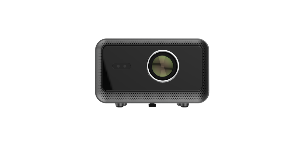 Full HD Beamer 1080P mit 800 ANSI Lumen, Autofokus, Keystone-Korrektur, bis 200 Zoll, 2× HDMI/2× USB, Weiß/Schwarz